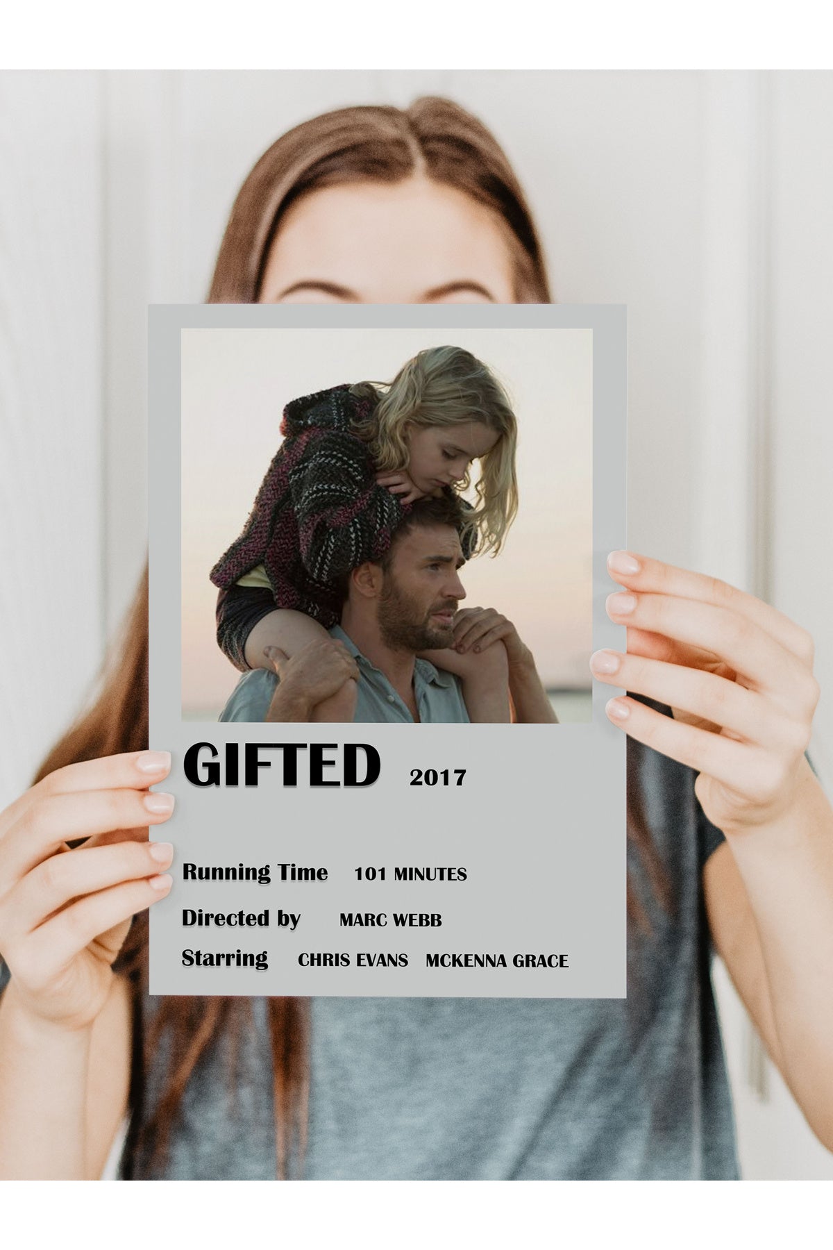 Film Afiş Poster - Duvar Posteri - Polaroid Dizayn Poster, Çerçevesiz - Kalın Kuşe Kağıt