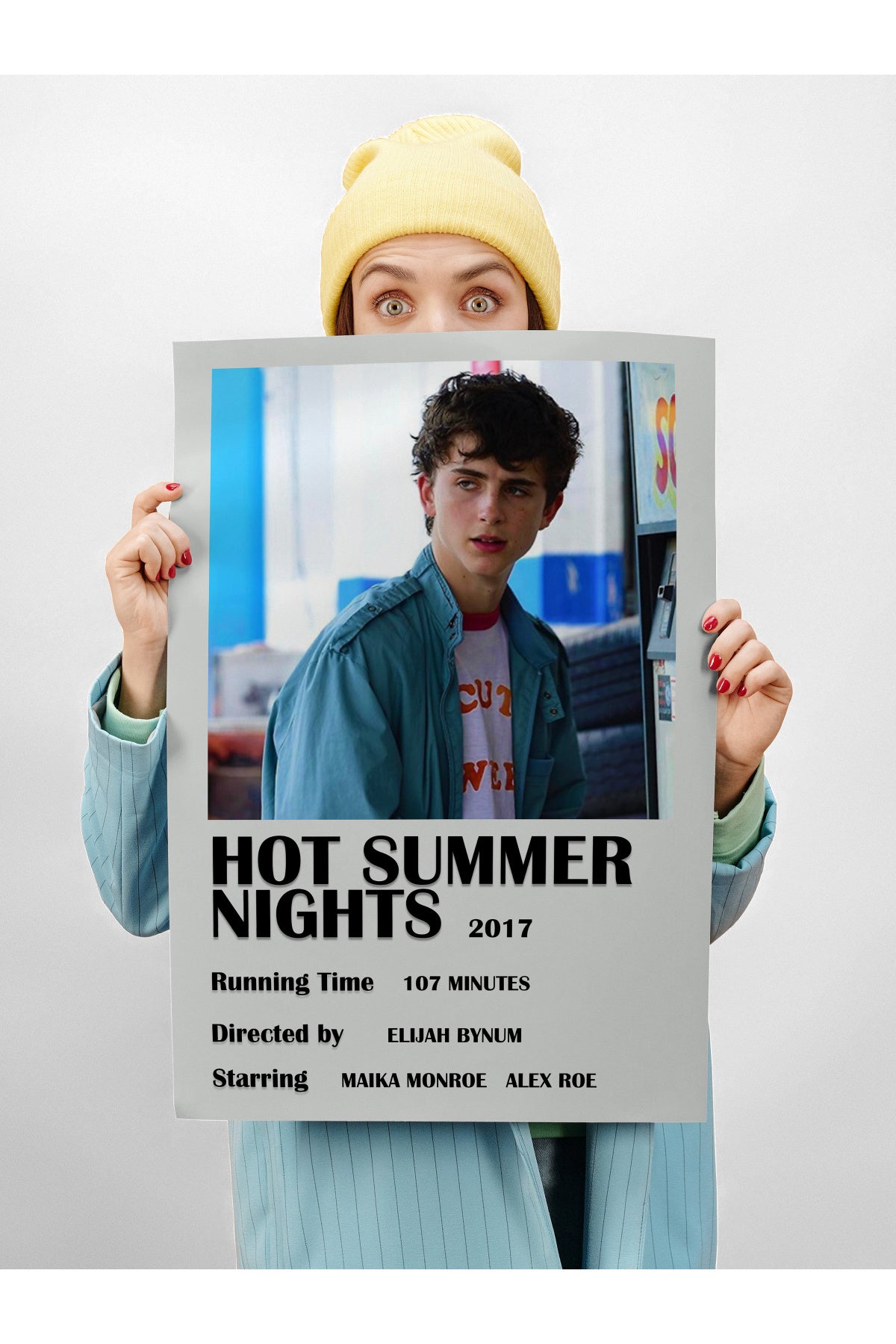 Film Afiş Poster - Duvar Posteri - Polaroid Dizayn Poster, Çerçevesiz - Kalın Kuşe Kağıt