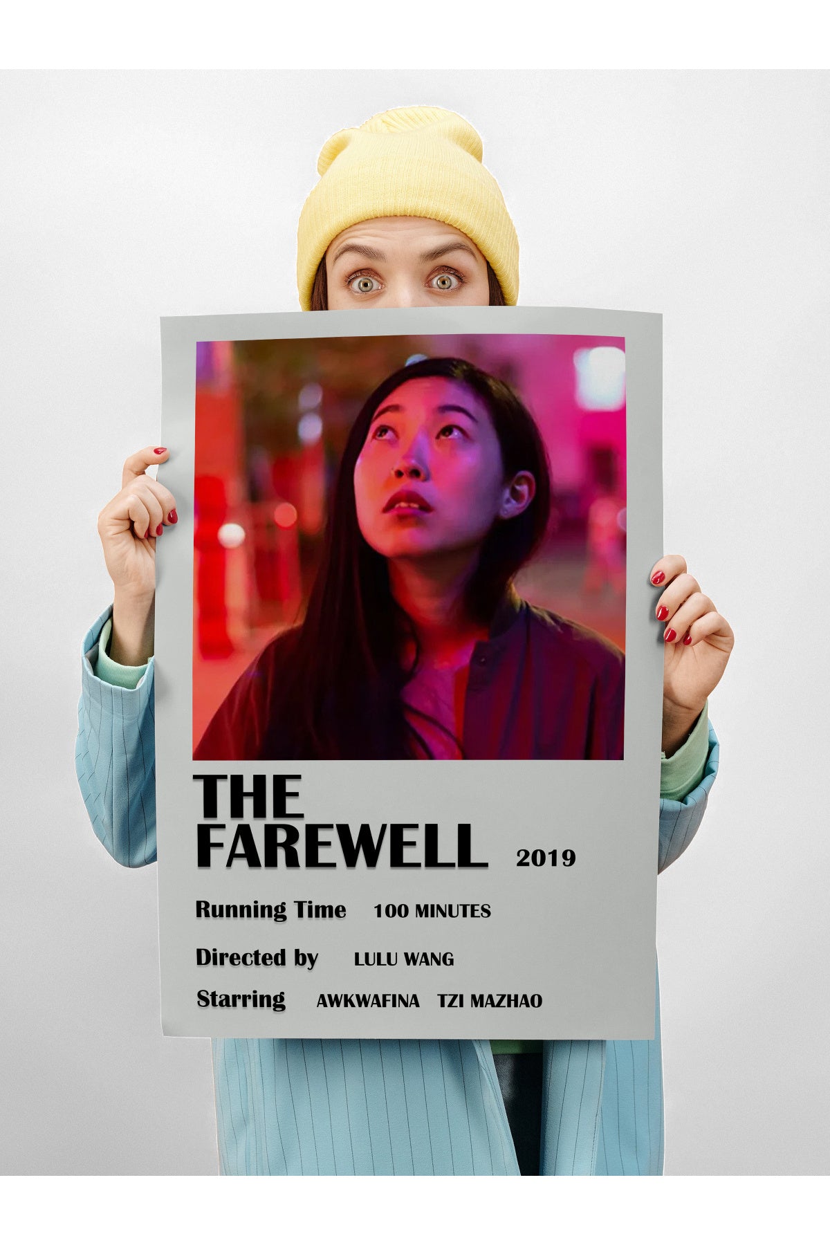 Film Afiş Poster - Duvar Posteri - Polaroid Dizayn Poster, Çerçevesiz - Kalın Kuşe Kağıt