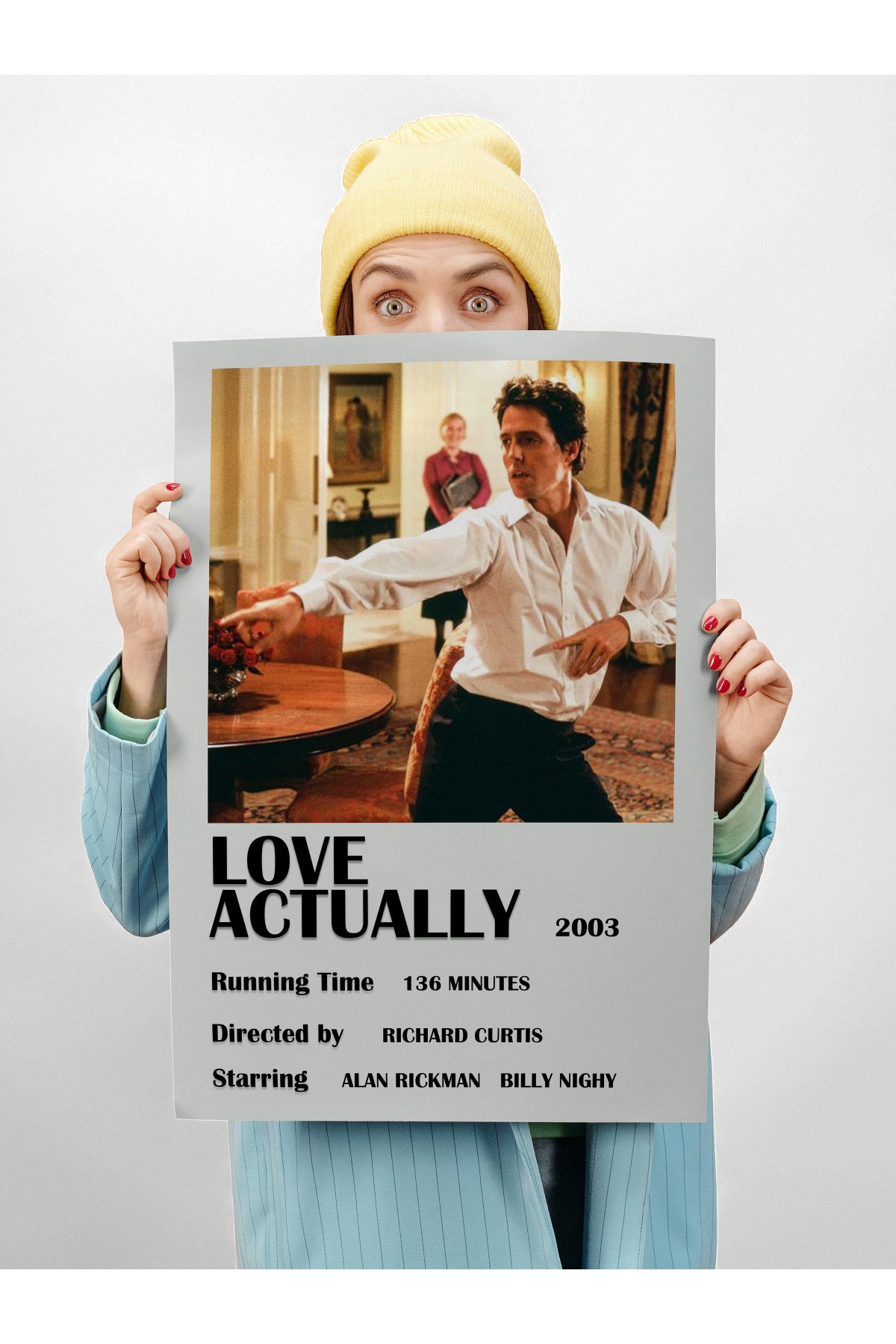 Film Afiş Poster - Duvar Posteri - Polaroid Dizayn Poster, Çerçevesiz - Kalın Kuşe Kağıt