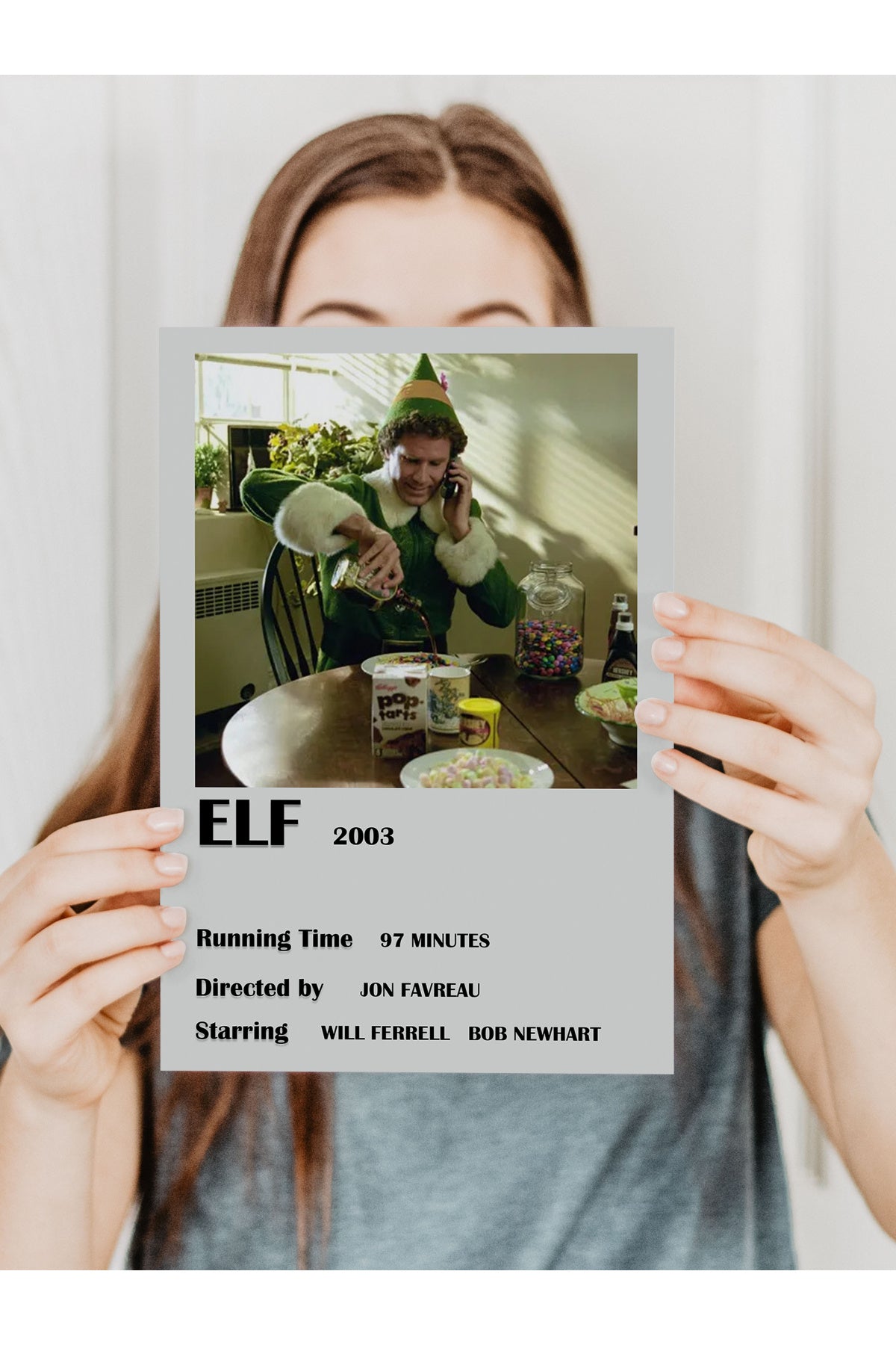 Film Afiş Poster - Duvar Posteri - Polaroid Dizayn Poster, Çerçevesiz - Kalın Kuşe Kağıt