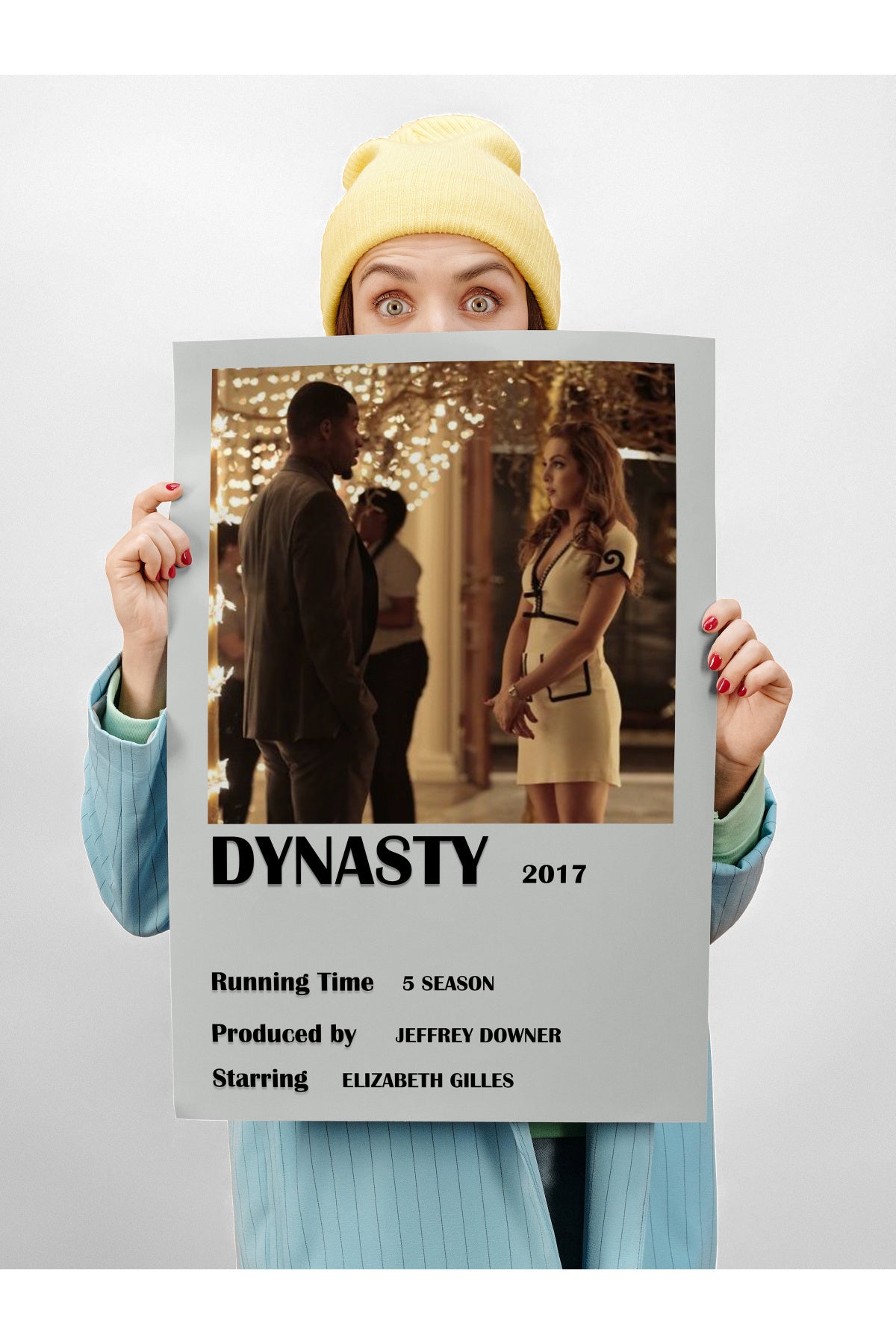 Film Afiş Poster - Duvar Posteri - Polaroid Dizayn Poster, Çerçevesiz - Kalın Kuşe Kağıt