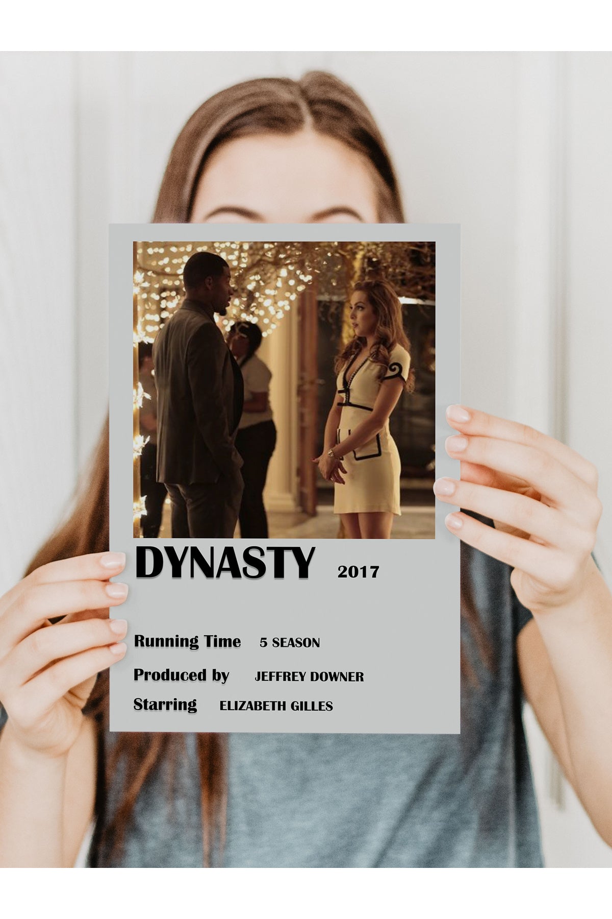 Film Afiş Poster - Duvar Posteri - Polaroid Dizayn Poster, Çerçevesiz - Kalın Kuşe Kağıt