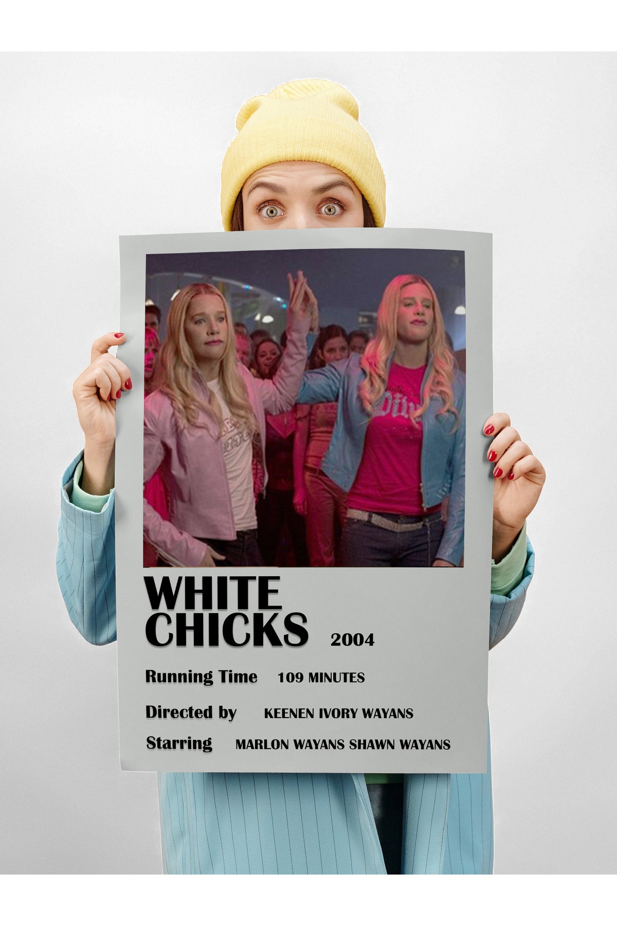 Film Afiş Poster - Duvar Posteri - Polaroid Dizayn Poster, Çerçevesiz - Kalın Kuşe Kağıt