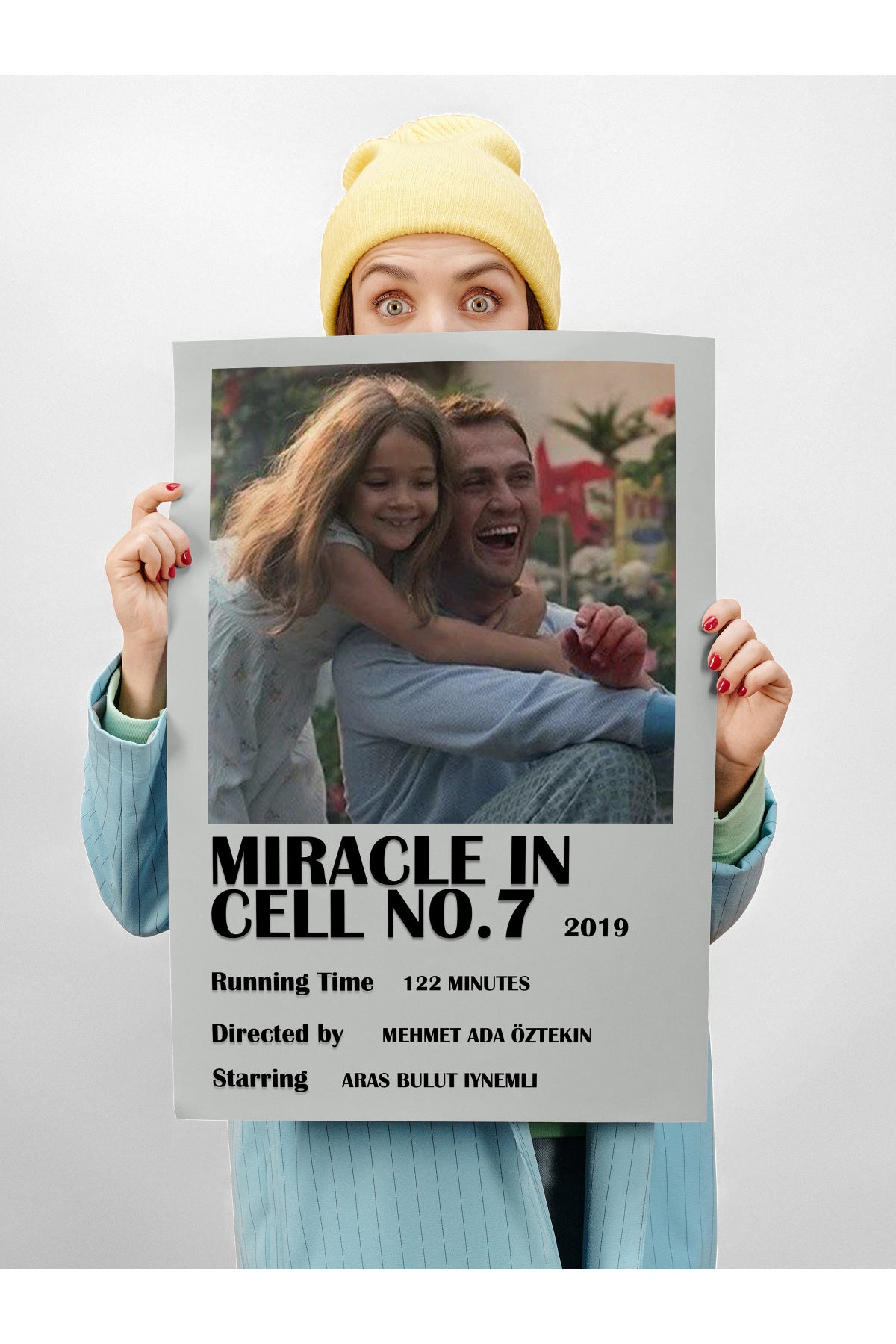 Film Afiş Poster - Duvar Posteri - Polaroid Dizayn Poster, Çerçevesiz - Kalın Kuşe Kağıt