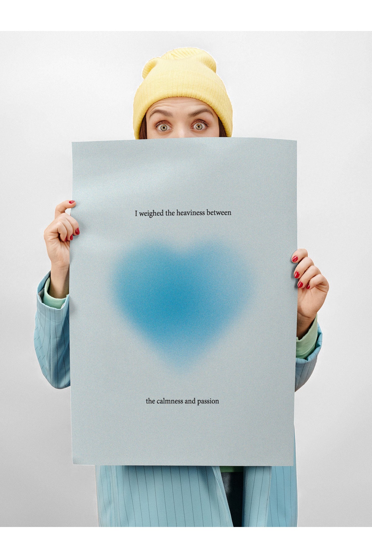 Pastel Tonlar Poster, Estetik Tasarım - Çerçevesiz