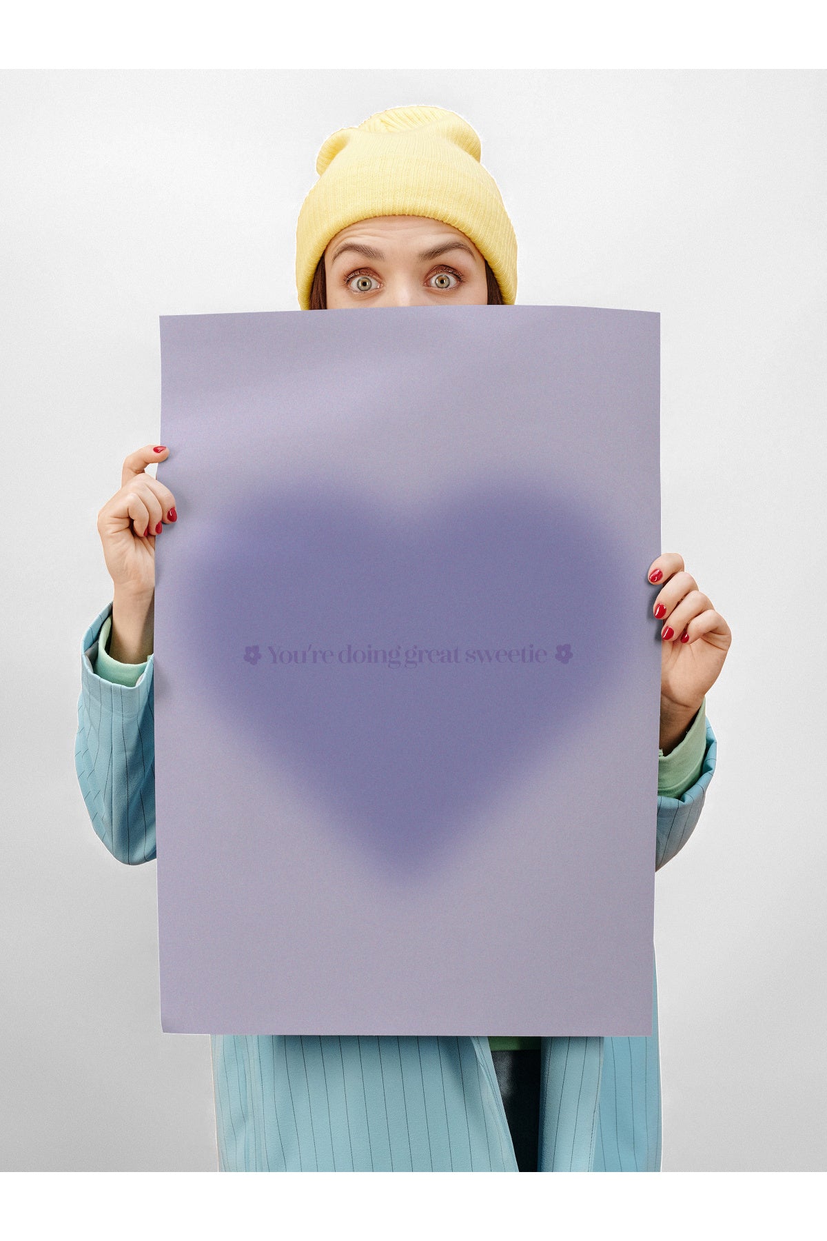 Pastel Tonlar Poster, Estetik Tasarım - Çerçevesiz