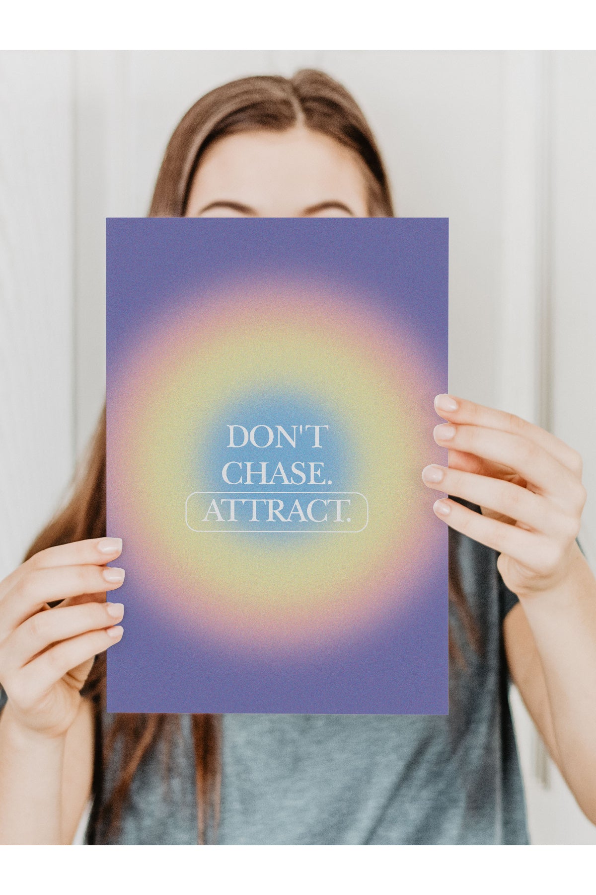 Pastel Tonlar Poster, Estetik Tasarım - Çerçevesiz