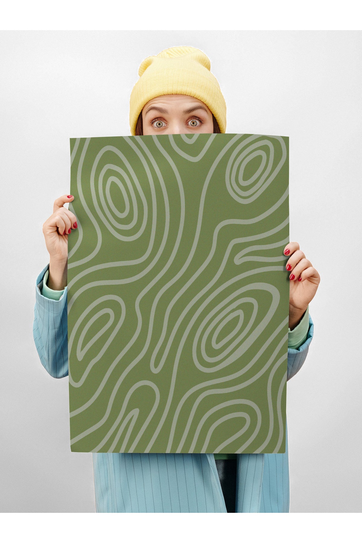 Pastel Tonlar Poster, Estetik Tasarım - Çerçevesiz