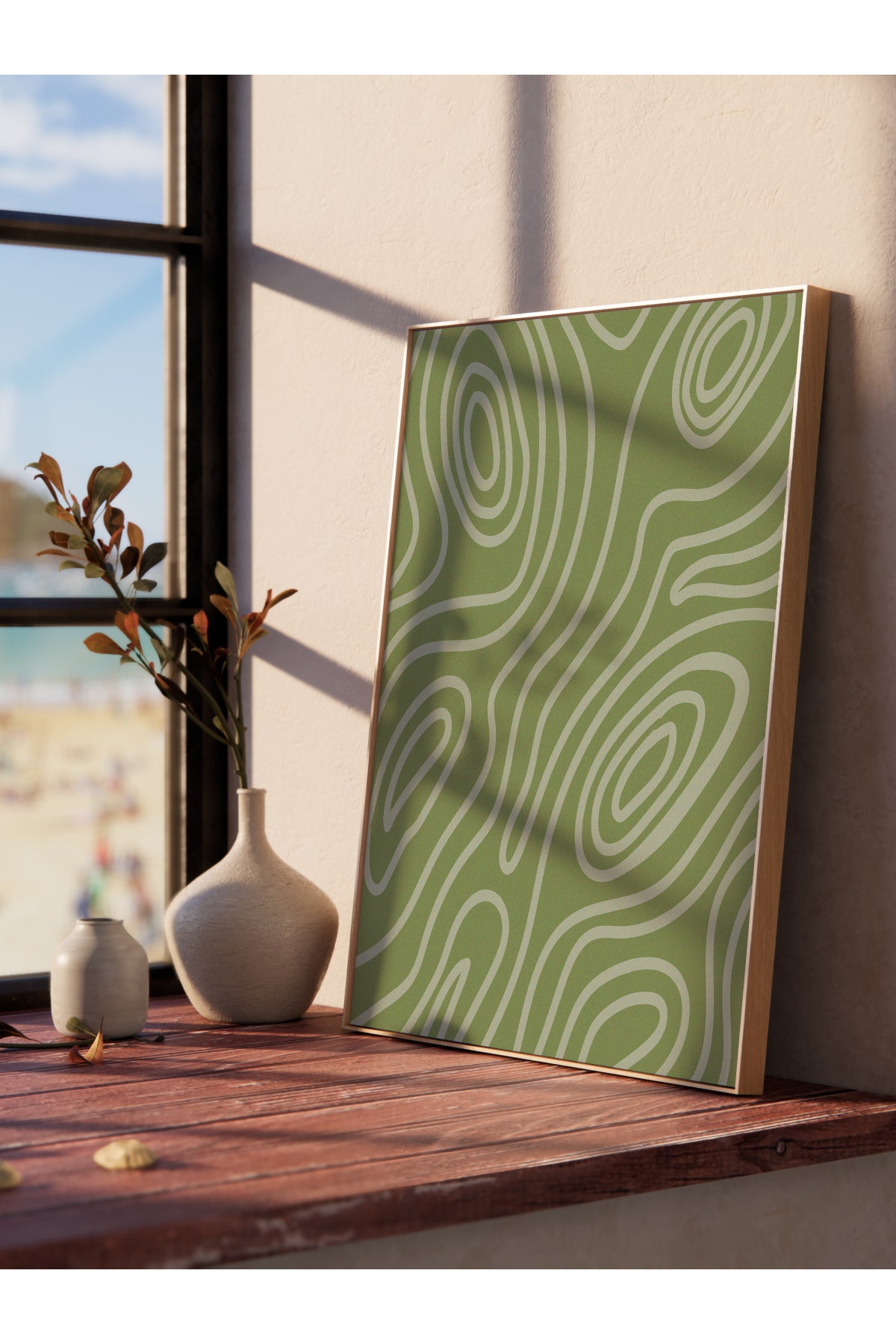 Pastel Tonlar Poster, Estetik Tasarım - Çerçevesiz