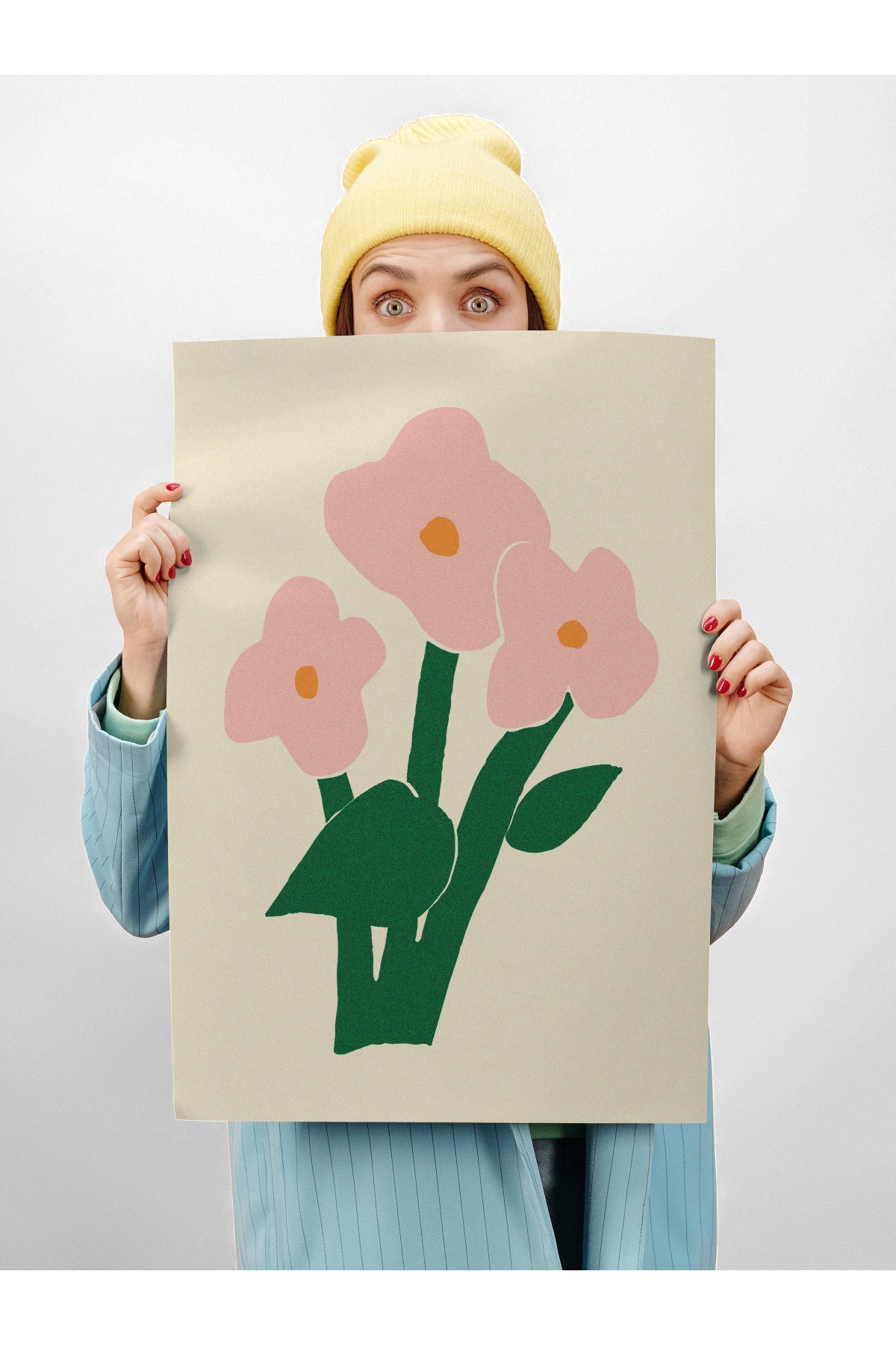 Pastel Tonlar Poster, Estetik Tasarım - Çerçevesiz