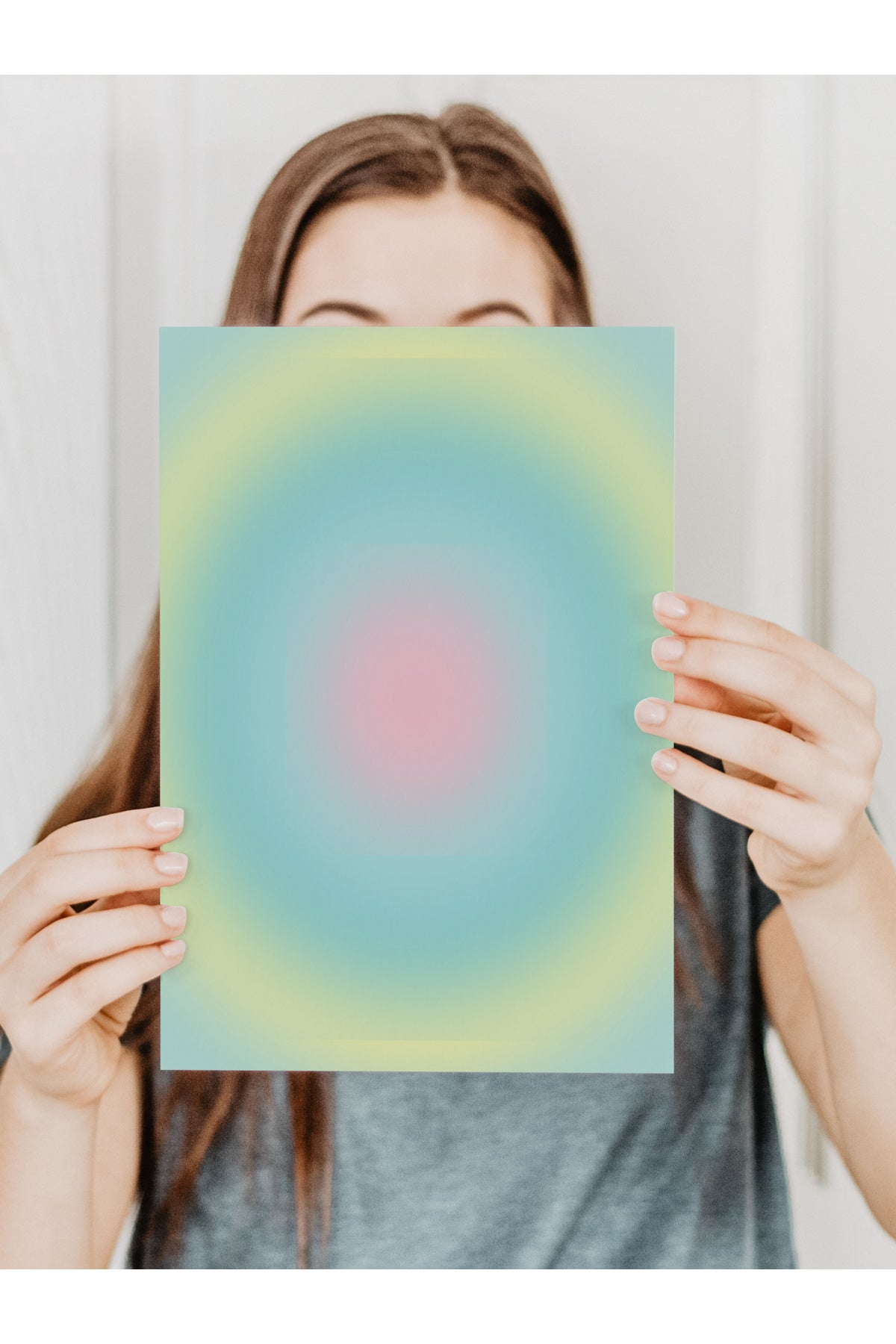 Pastel Tonlar Poster, Estetik Tasarım - Çerçevesiz