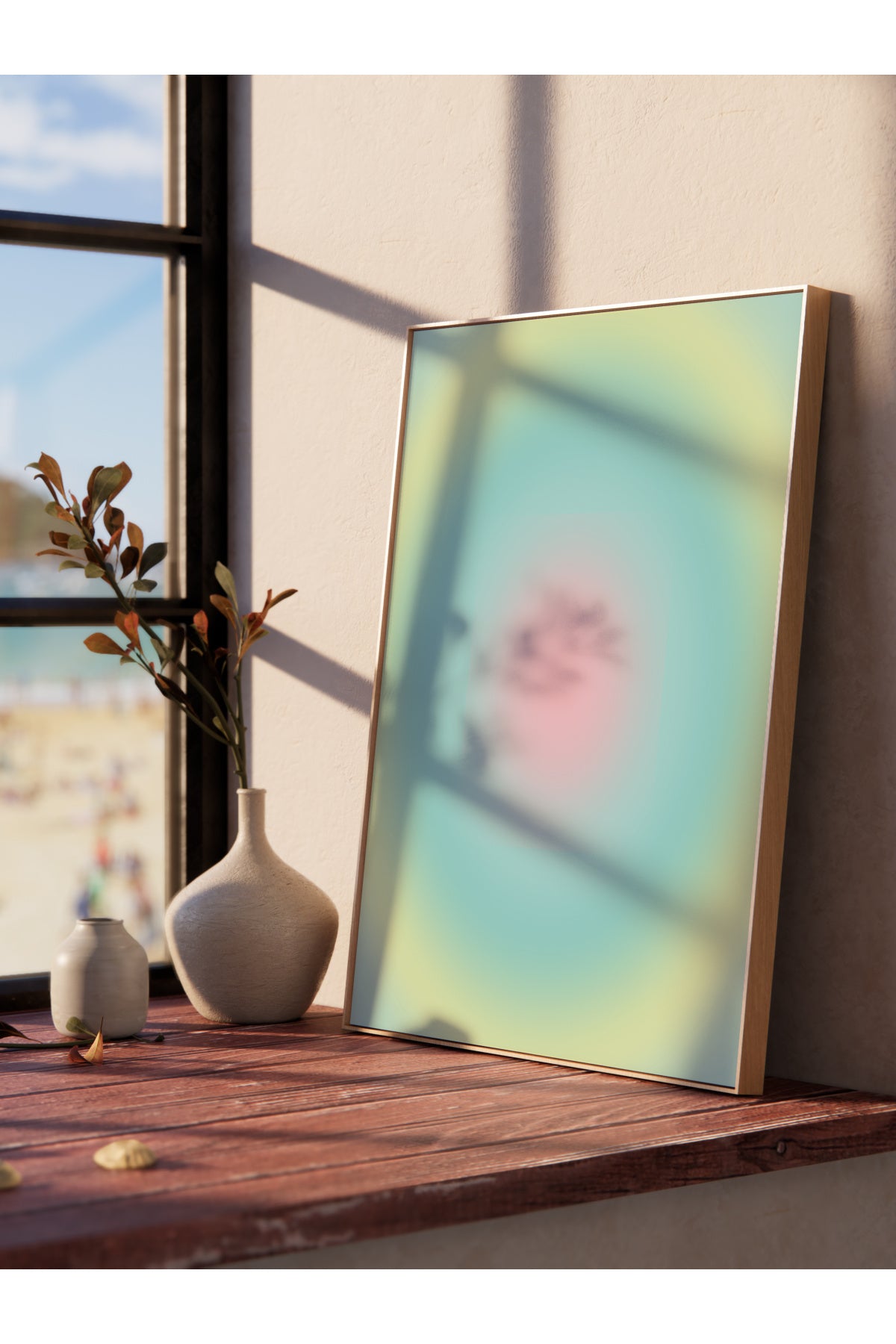 Pastel Tonlar Poster, Estetik Tasarım - Çerçevesiz