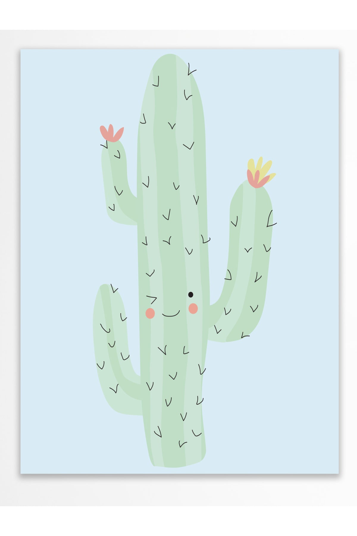 Pastel Tonlar Poster, Estetik Tasarım - Çerçevesiz