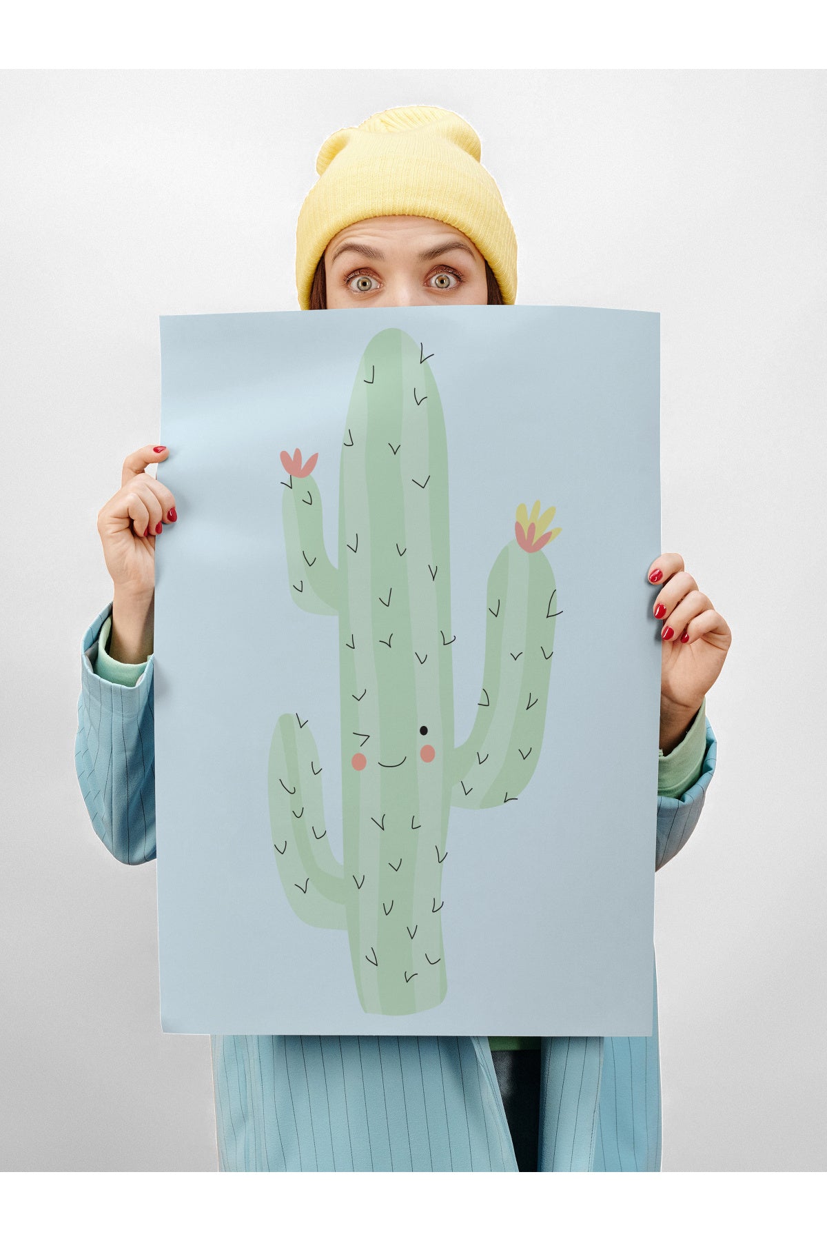 Pastel Tonlar Poster, Estetik Tasarım - Çerçevesiz