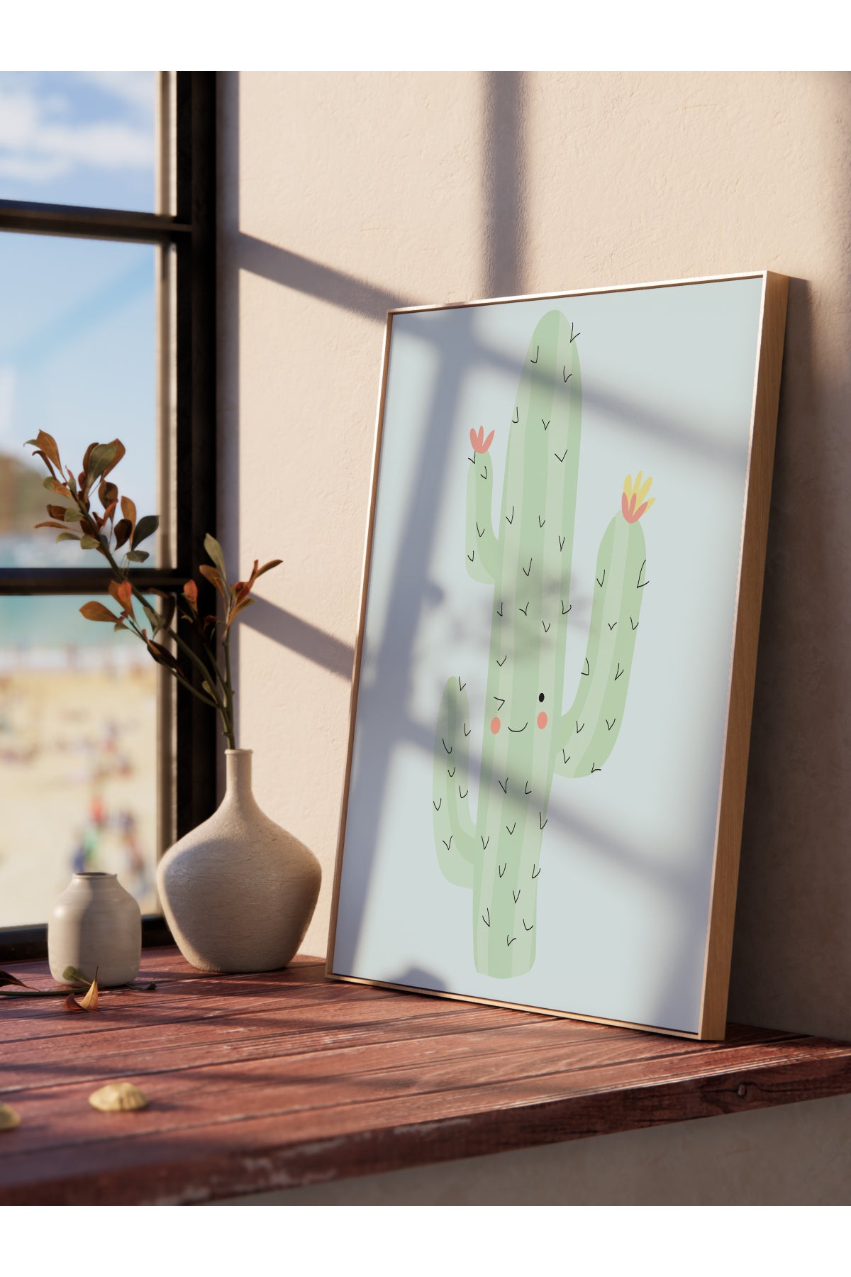 Pastel Tonlar Poster, Estetik Tasarım - Çerçevesiz