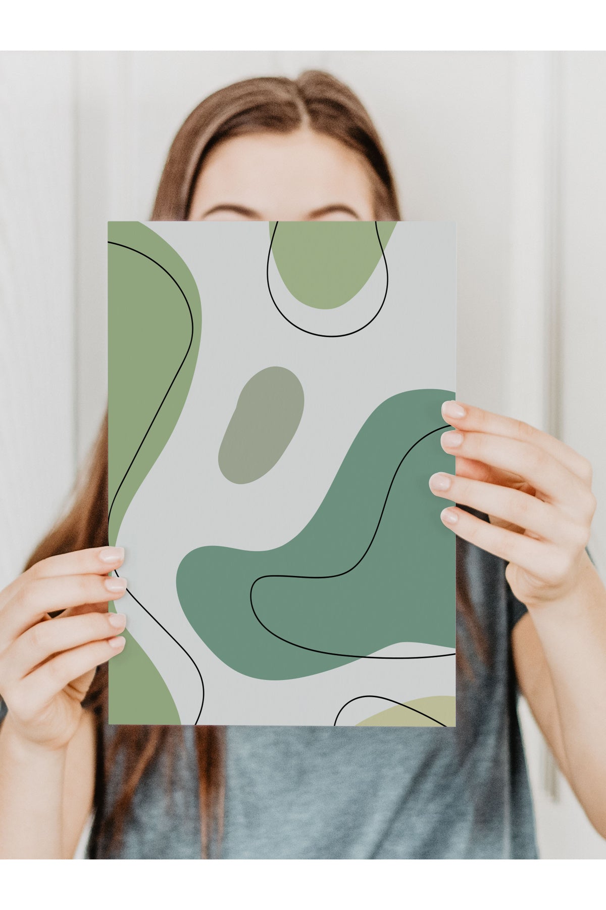 Pastel Tonlar Poster, Estetik Tasarım - Çerçevesiz