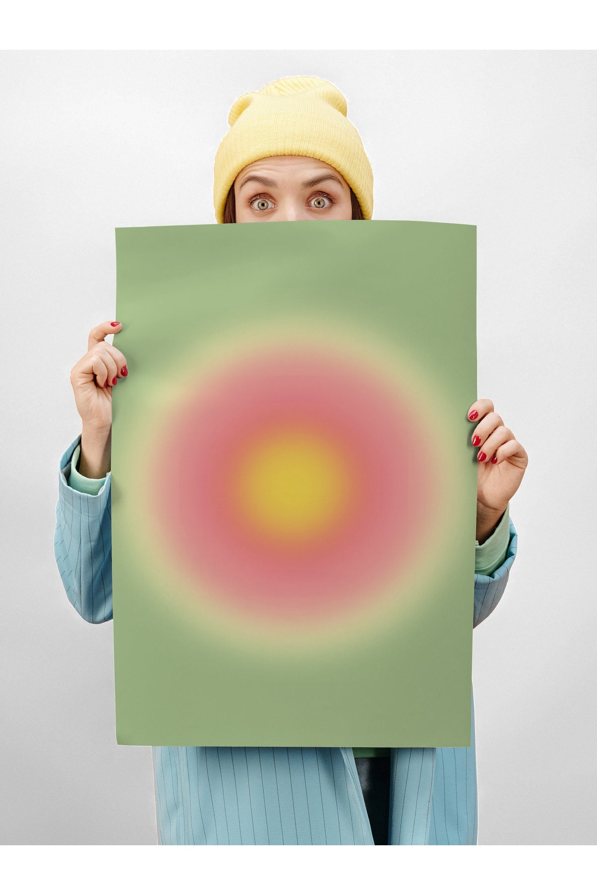 Pastel Tonlar Poster, Estetik Tasarım - Çerçevesiz