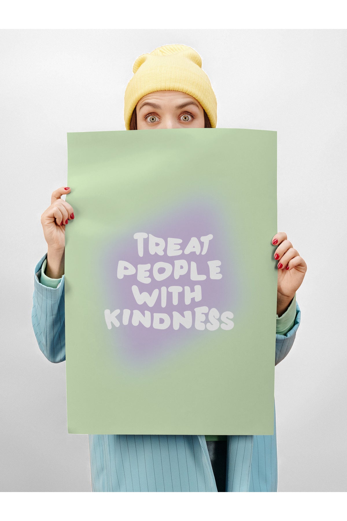 Pastel Tonlar Poster, Estetik Tasarım - Çerçevesiz