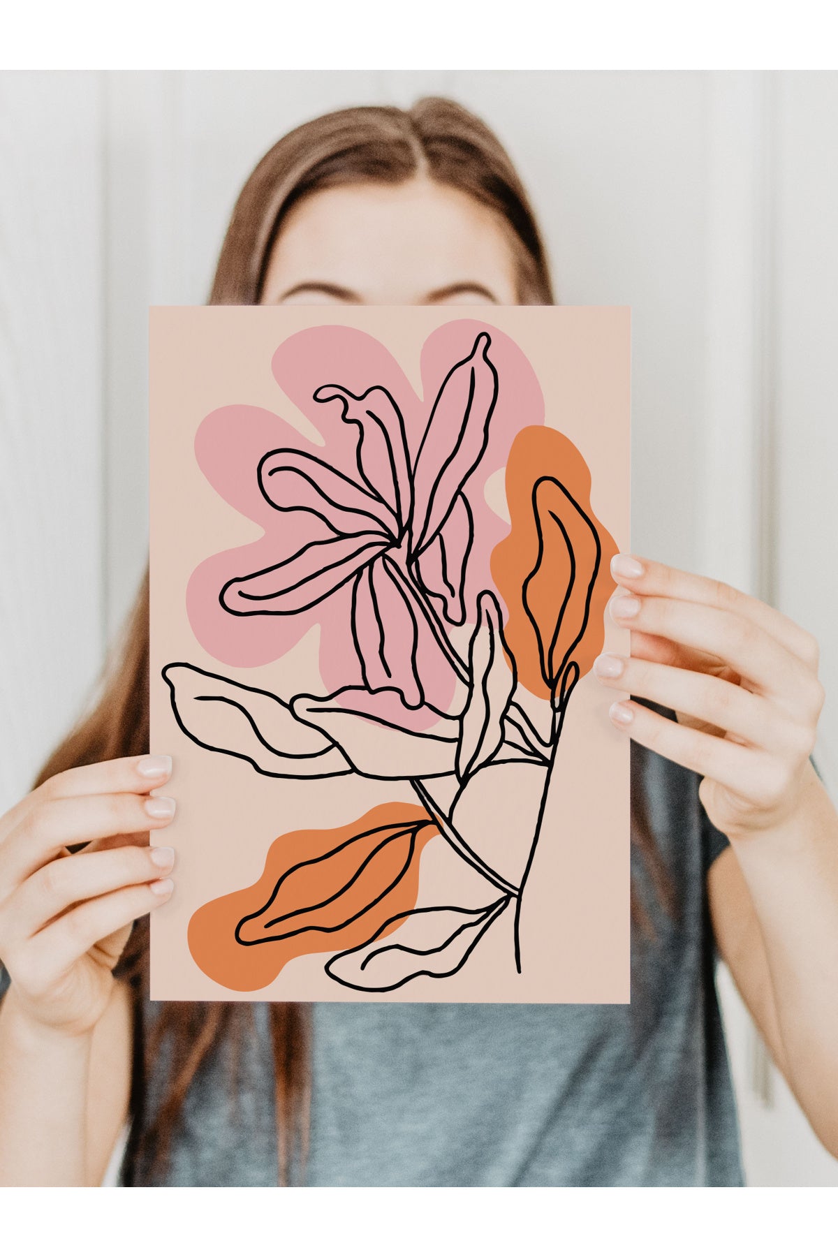 Pastel Tonlar Poster, Estetik Tasarım - Çerçevesiz