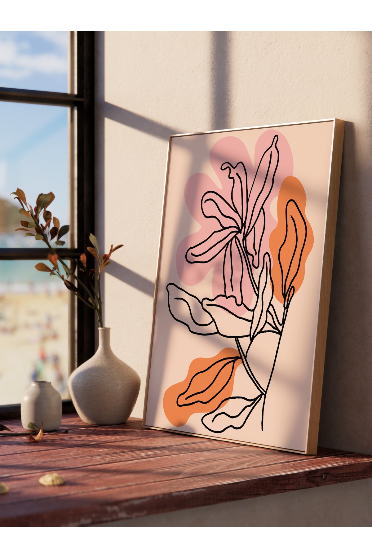 Pastel Tonlar Poster, Estetik Tasarım - Çerçevesiz