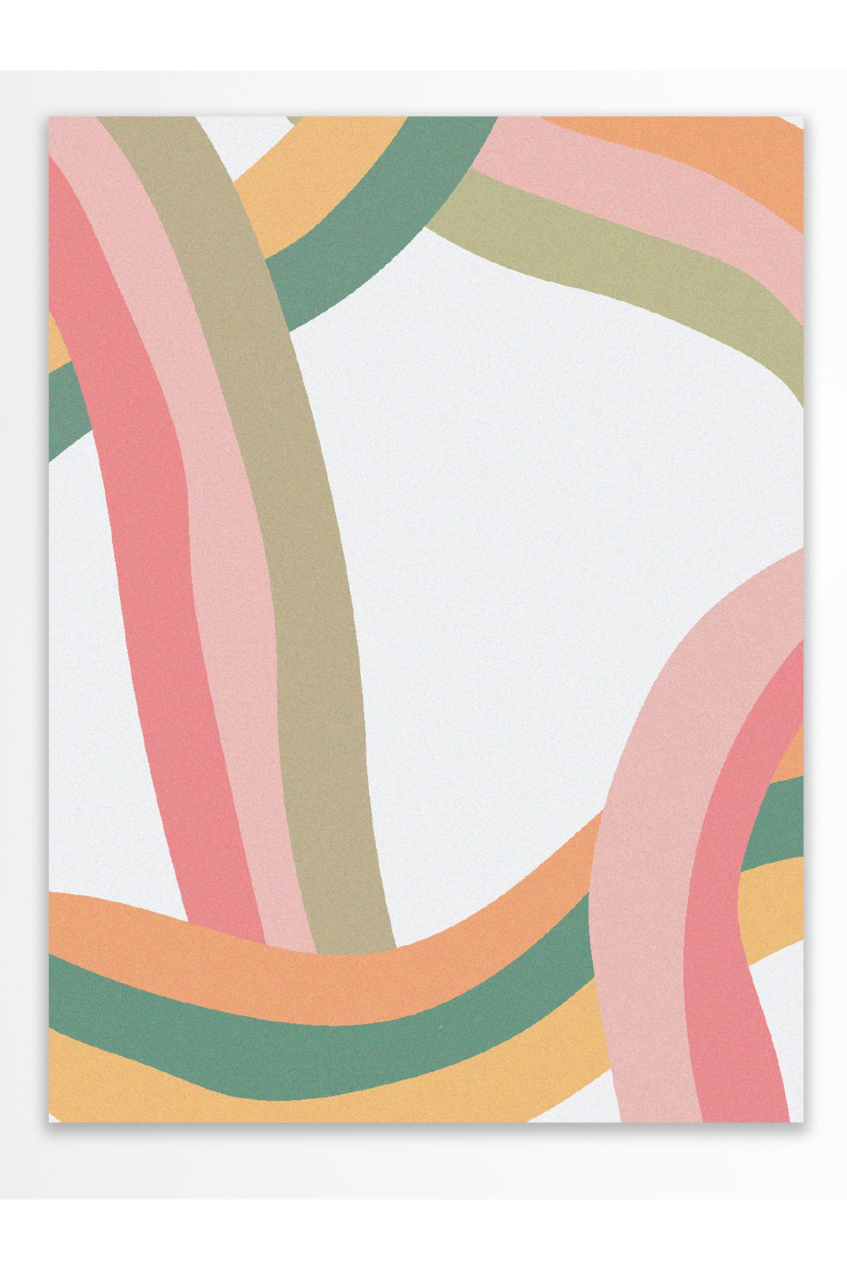 Pastel Tonlar Poster, Estetik Tasarım - Çerçevesiz