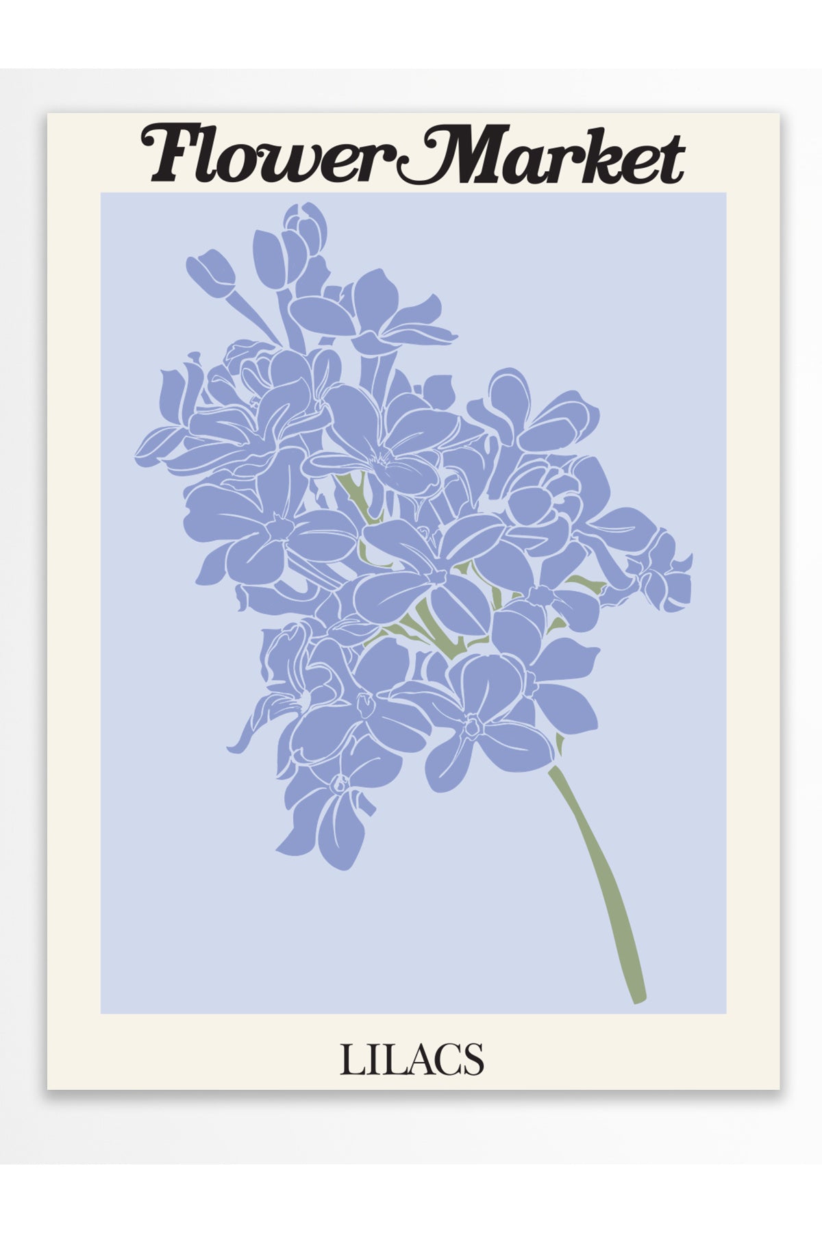 Pastel Tonlar Poster, Estetik Tasarım - Çerçevesiz