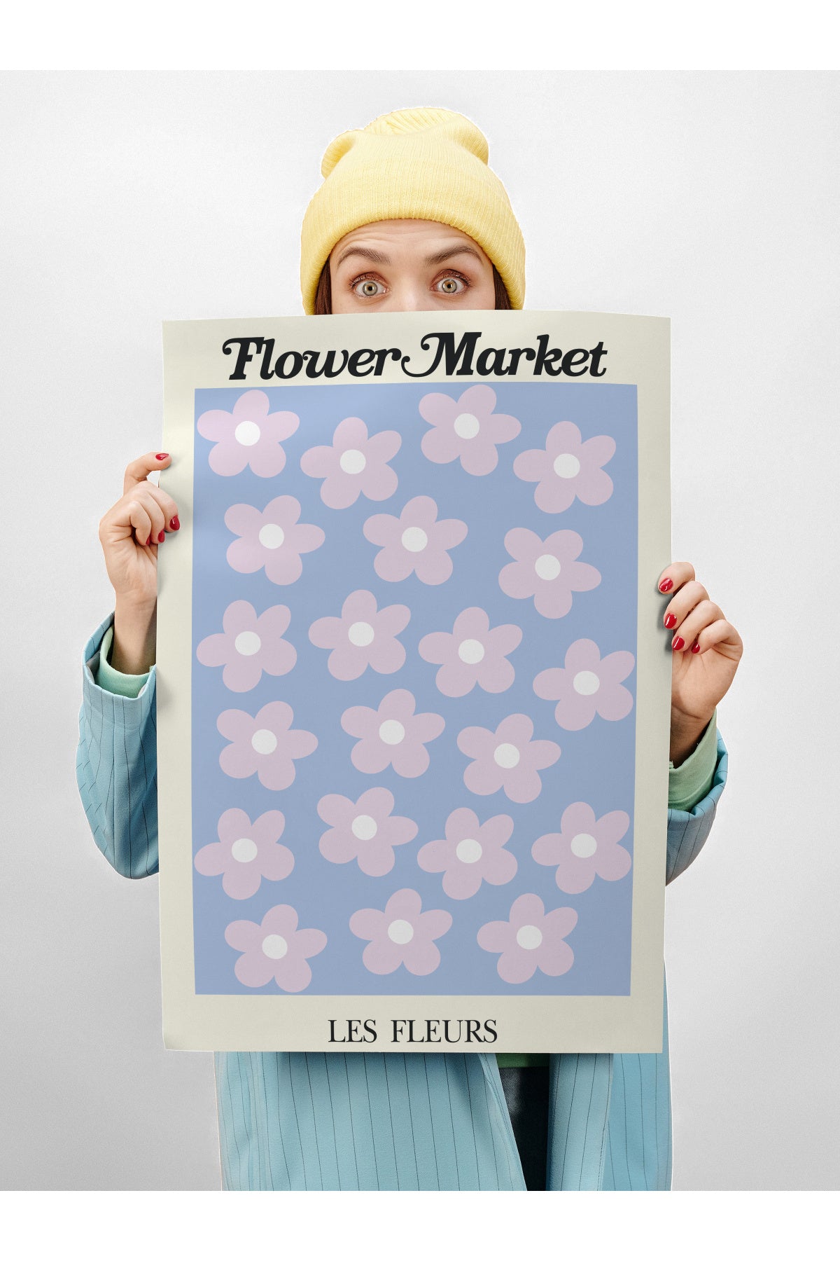 Pastel Tonlar Poster, Estetik Tasarım - Çerçevesiz