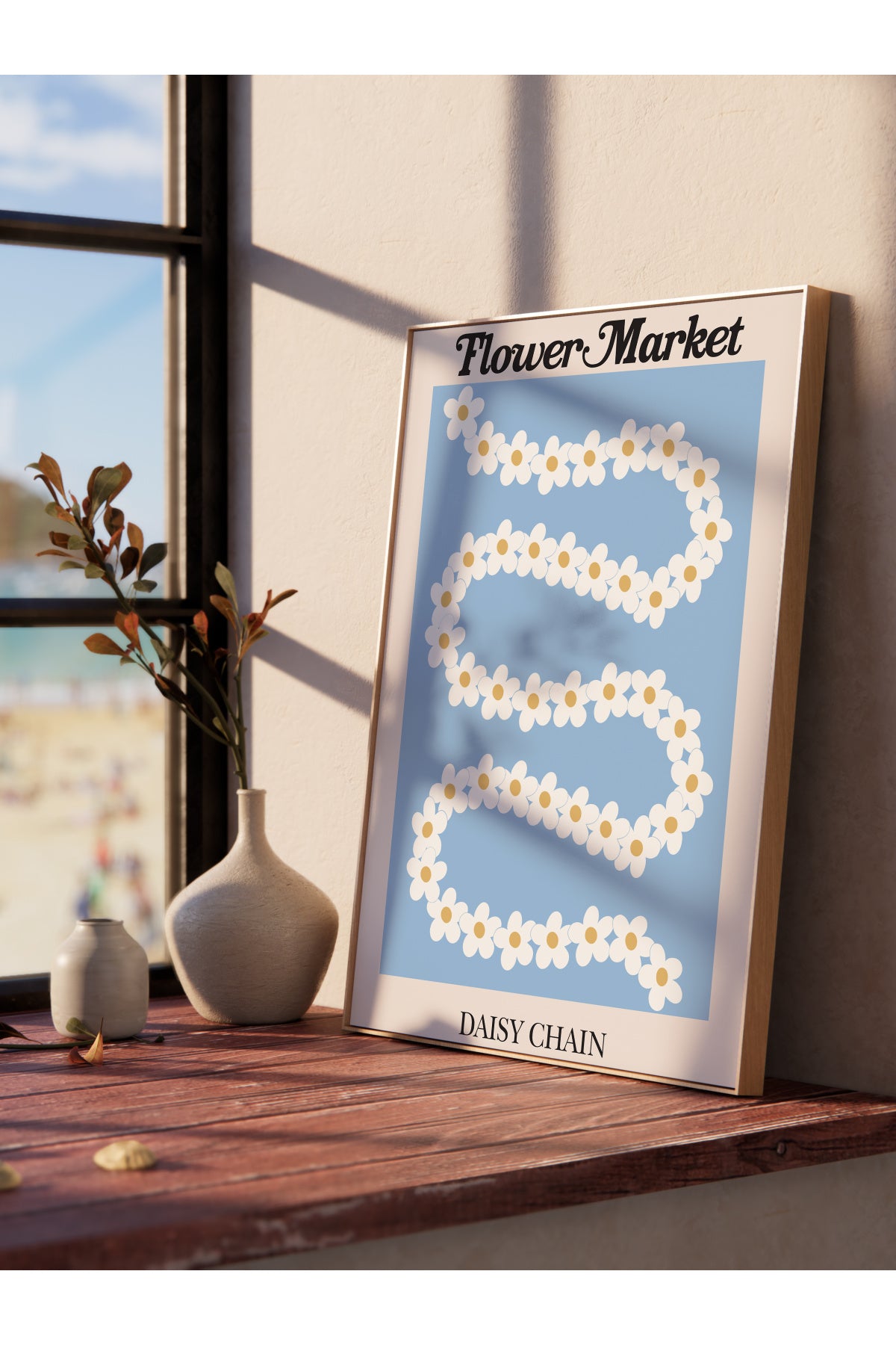 Pastel Tonlar Poster, Estetik Tasarım - Çerçevesiz