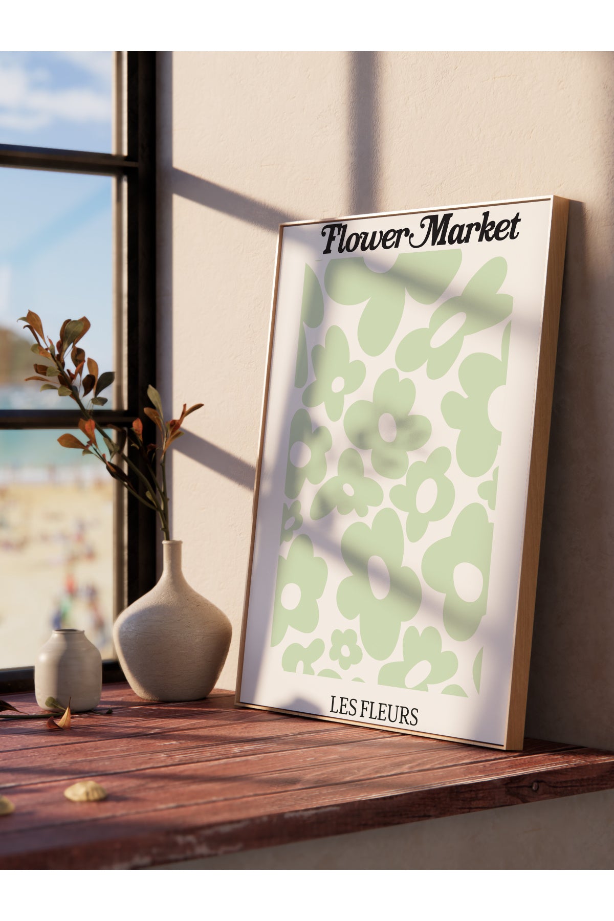 Pastel Tonlar Poster, Estetik Tasarım - Çerçevesiz