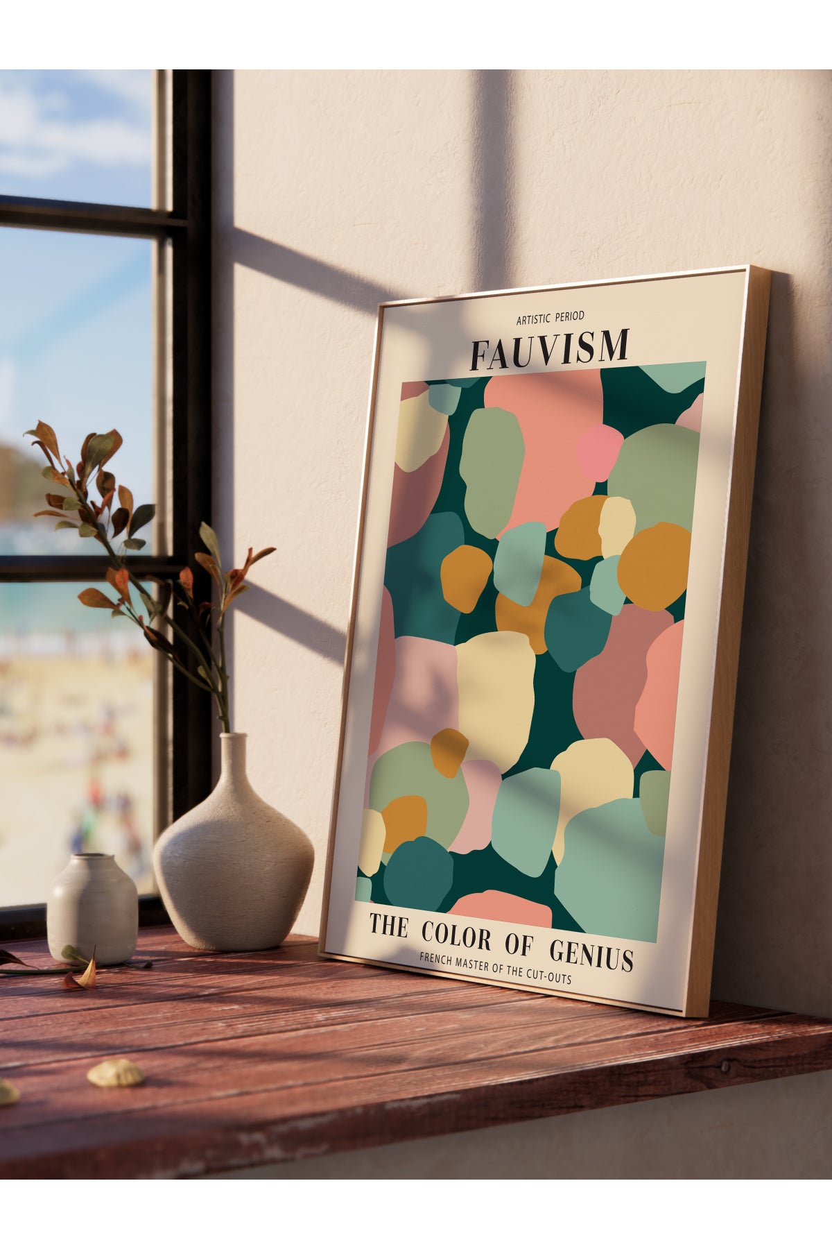 Pastel Tonlar Poster, Estetik Tasarım - Çerçevesiz