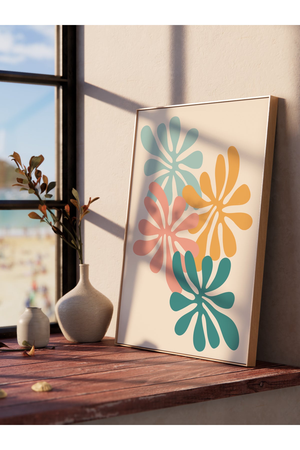 Pastel Tonlar Poster, Estetik Tasarım - Çerçevesiz