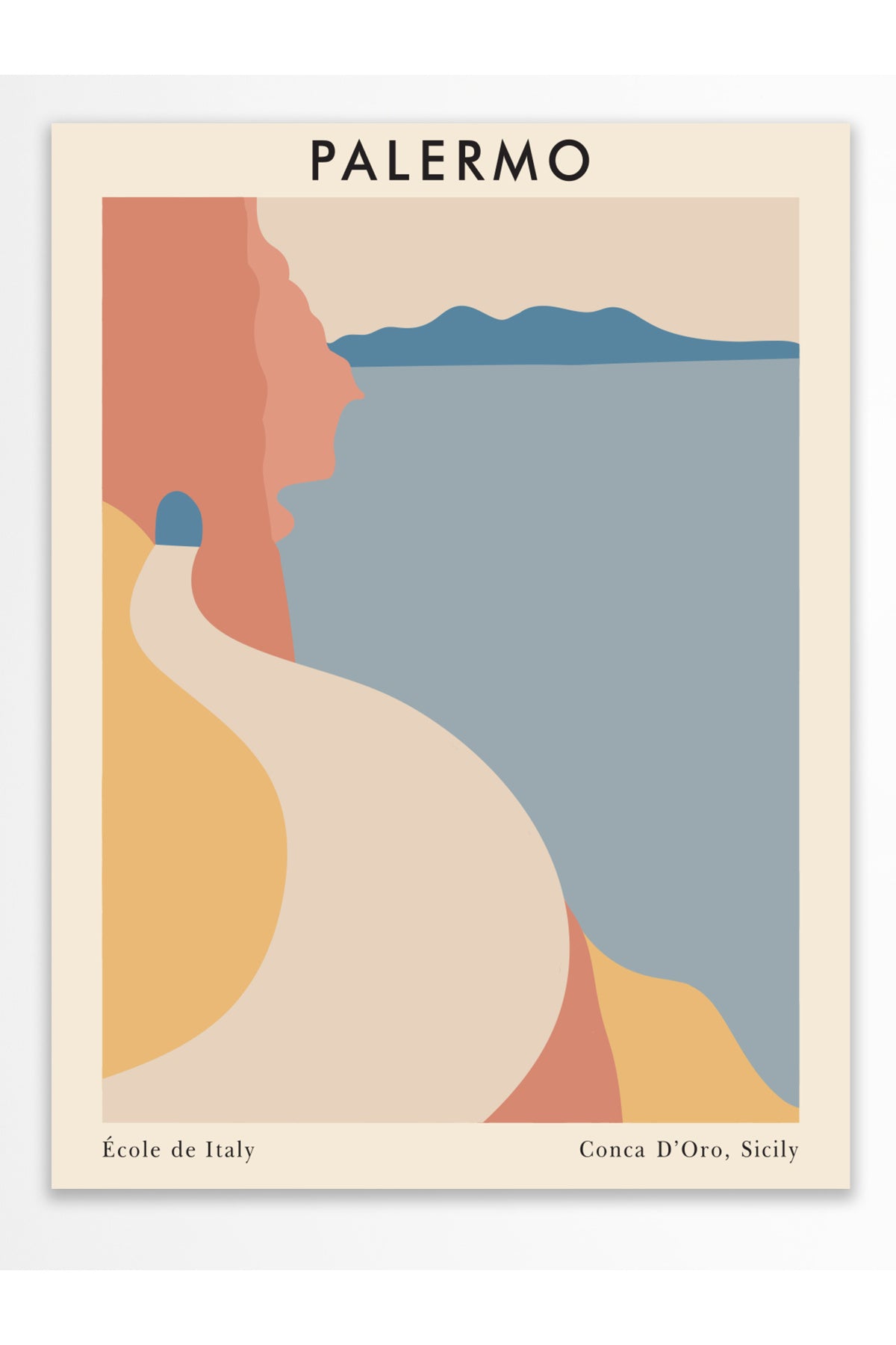 Pastel Tonlar Poster, Estetik Tasarım - Çerçevesiz