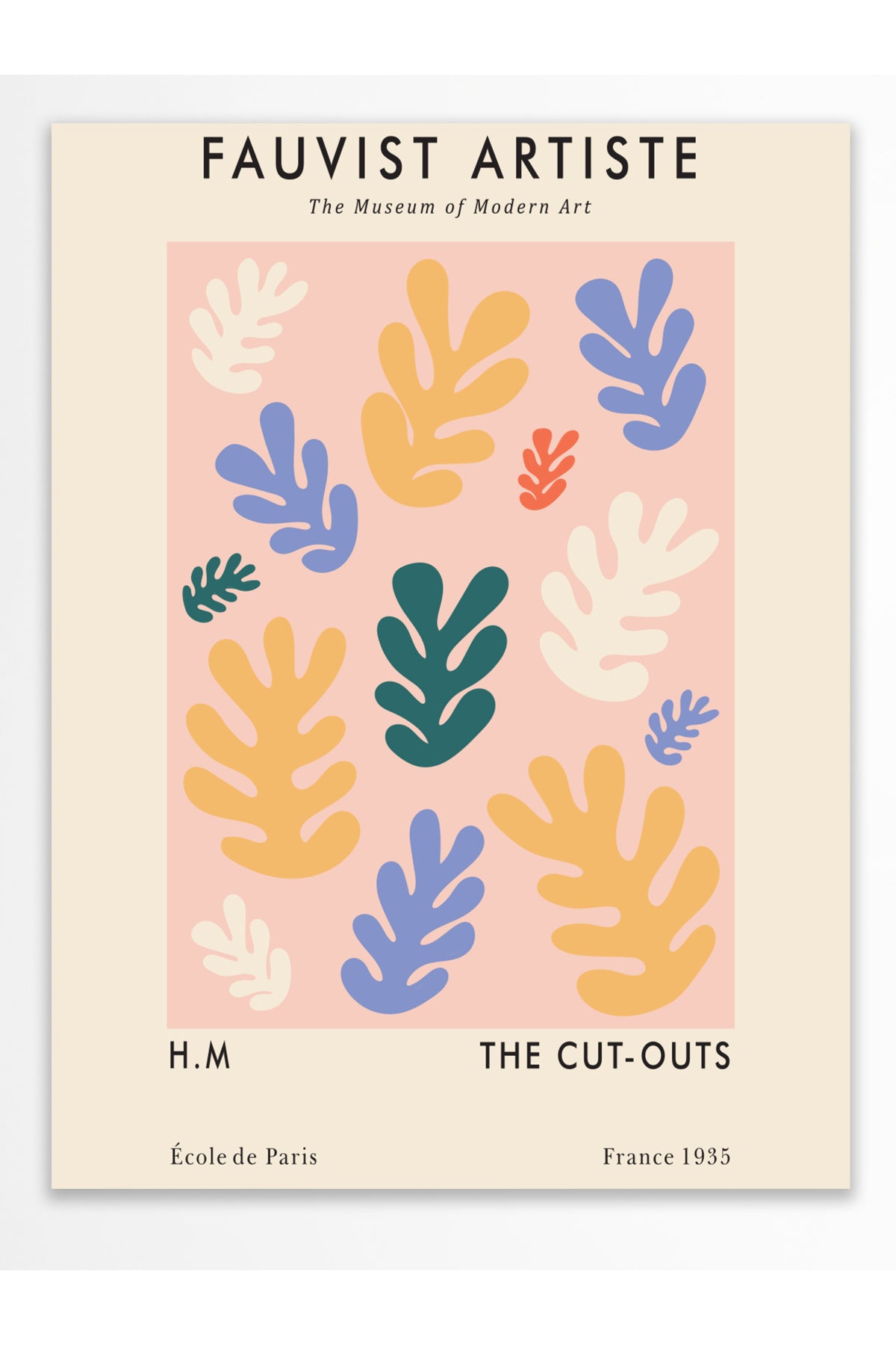 Pastel Tonlar Poster, Estetik Tasarım - Çerçevesiz