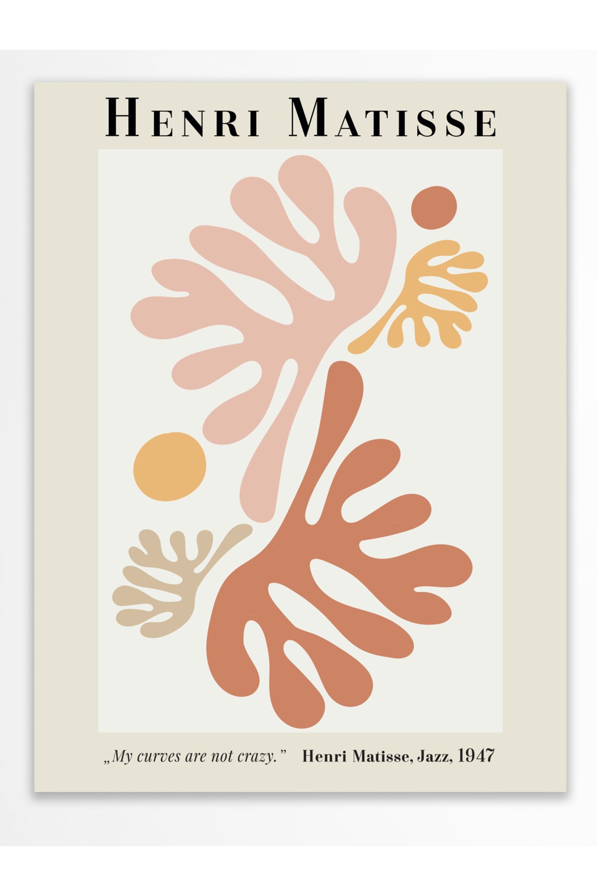 Pastel Tonlar Poster, Estetik Tasarım - Çerçevesiz