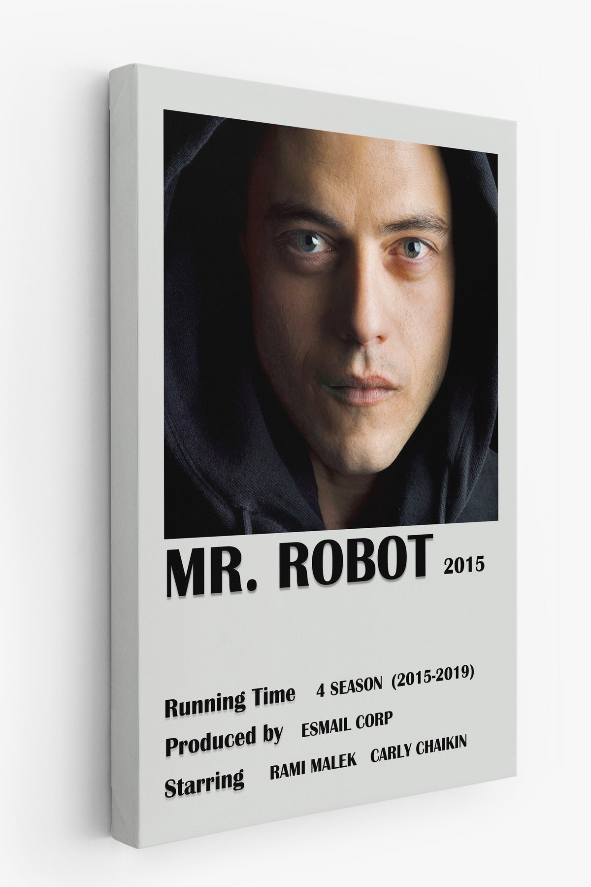 MR. ROBOT 2015 Film Kanvas Tablo