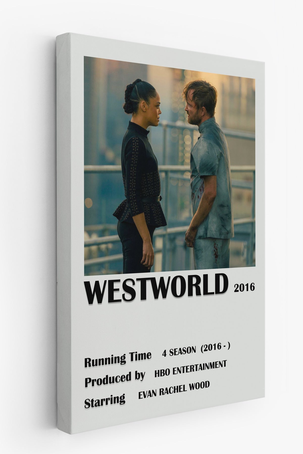 WESTWORLD 2016 Film Kanvas Tablo