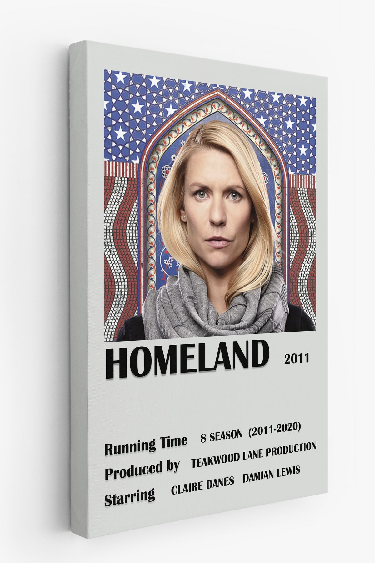 HOMELAND Film Kanvas Tablo