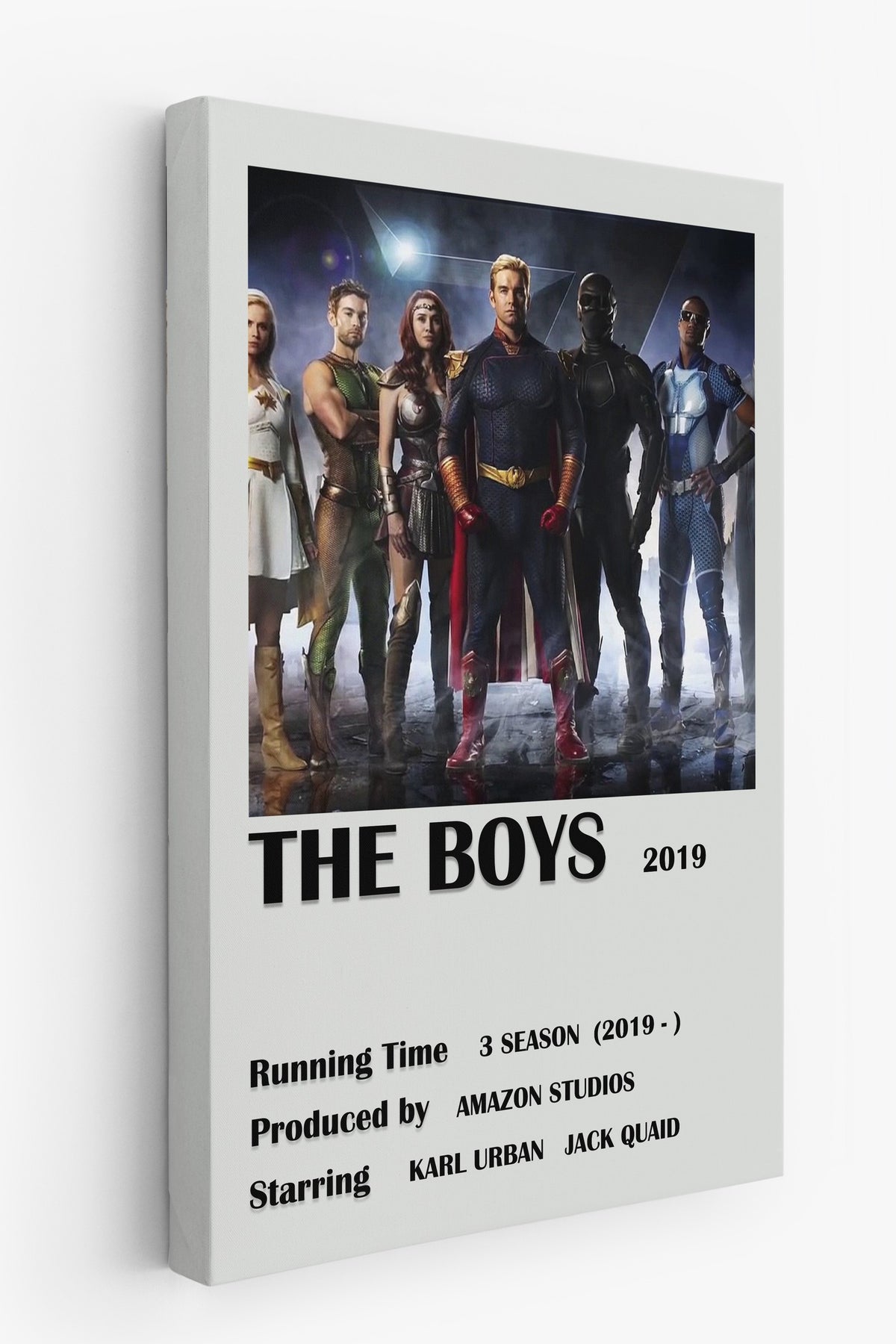 THE BOYS Film Kanvas Tablo