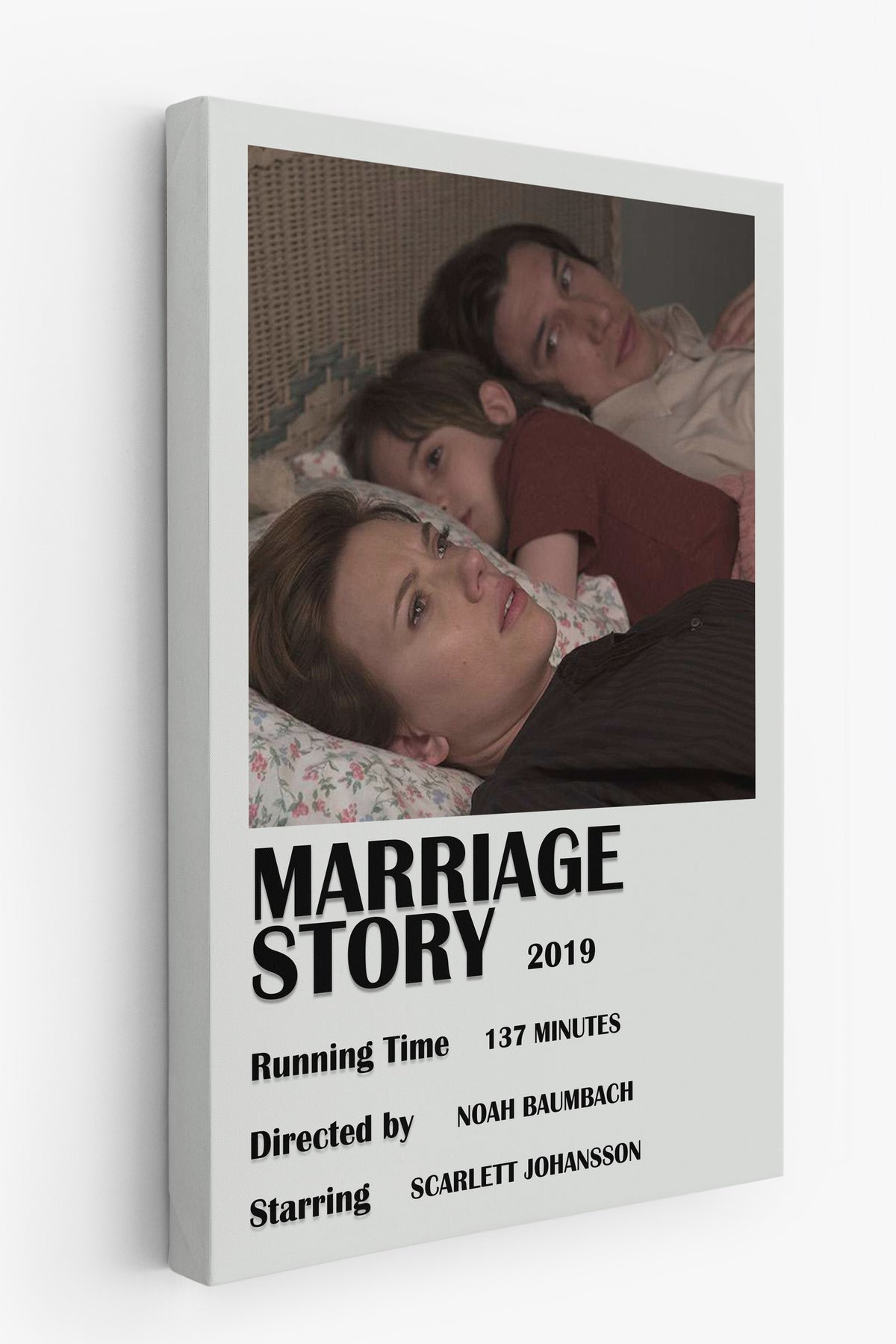 Marriage Story Film Kanvas Tablo
