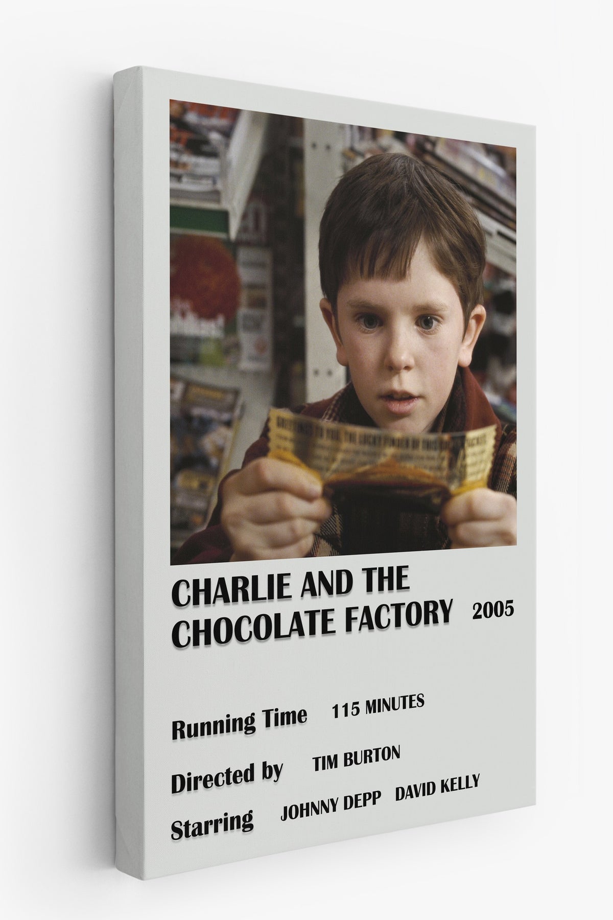CHARLIE AND THE CHOCOLATE FACTORY Film Kanvas Tablo