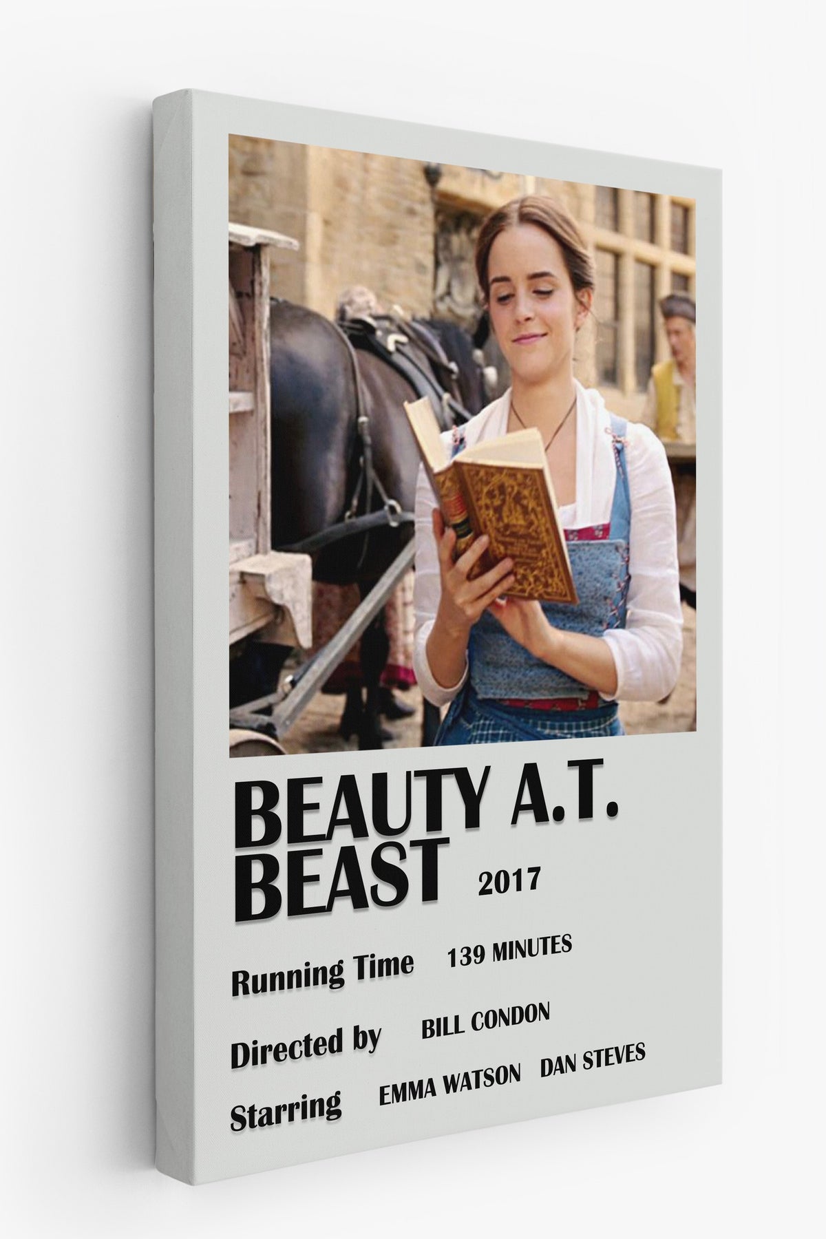 BEAUTY A.T. BEAST Film Kanvas Tablo