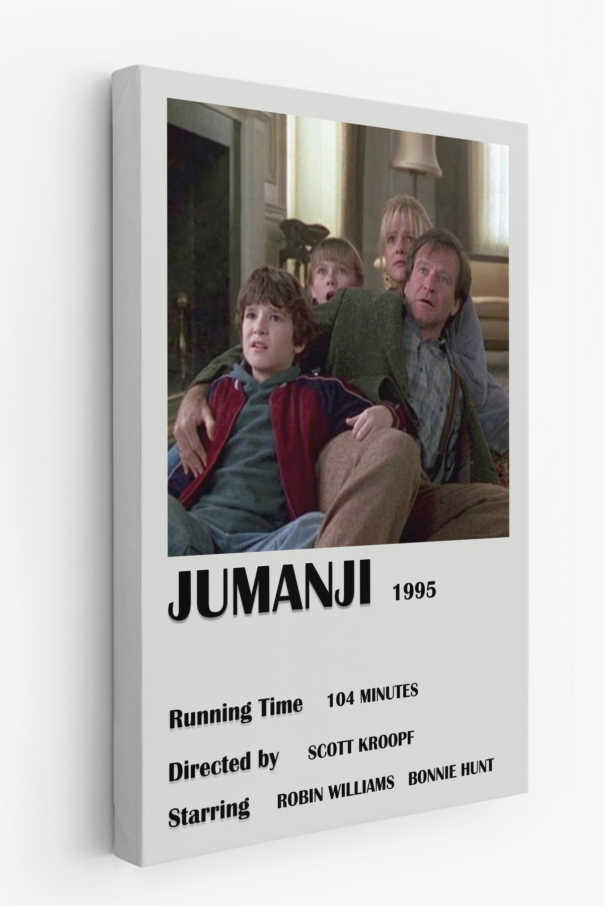 JUMANJI 1995 Film Kanvas Tablo