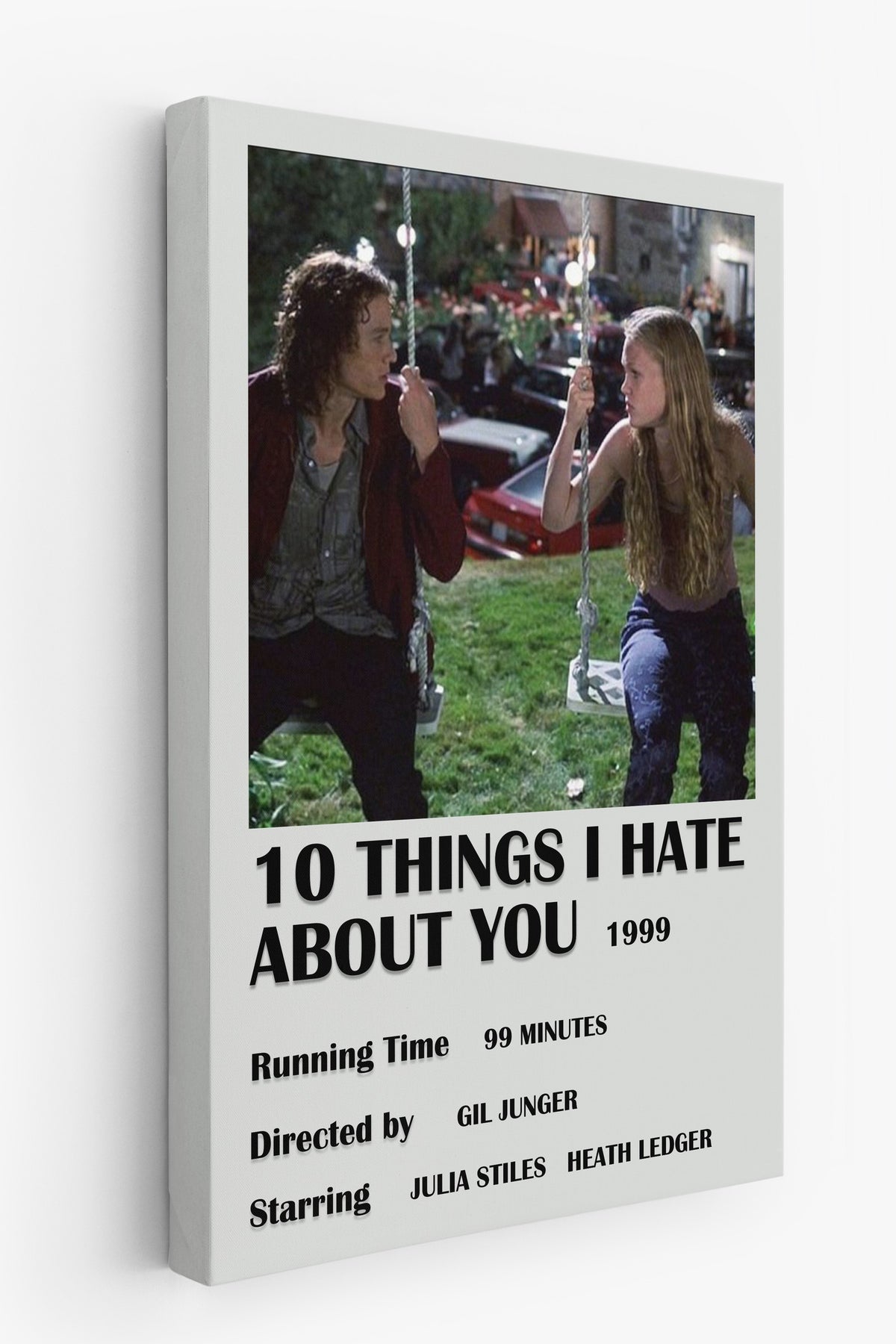10 THINGS I HATE ABOUT YOU Film Kanvas Tablo