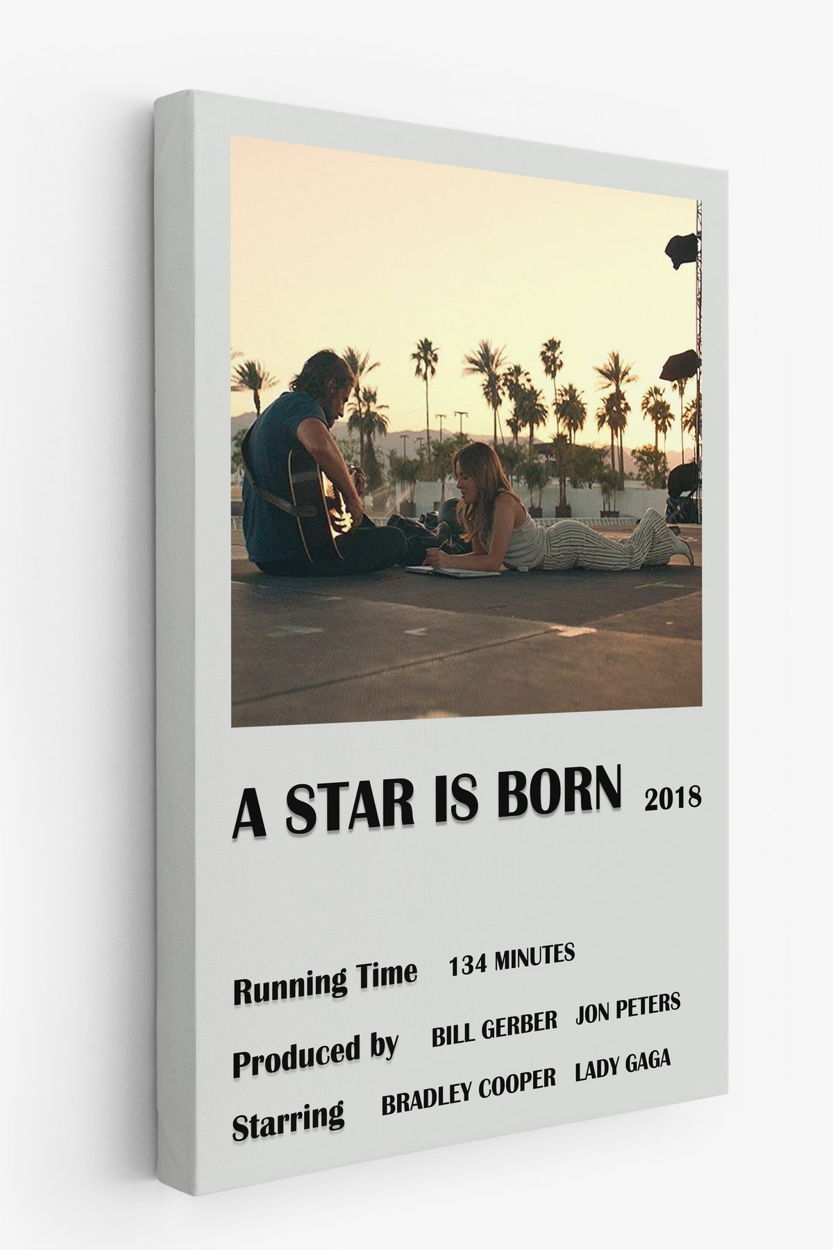 A STAR IS BORN Film Kanvas Tablo