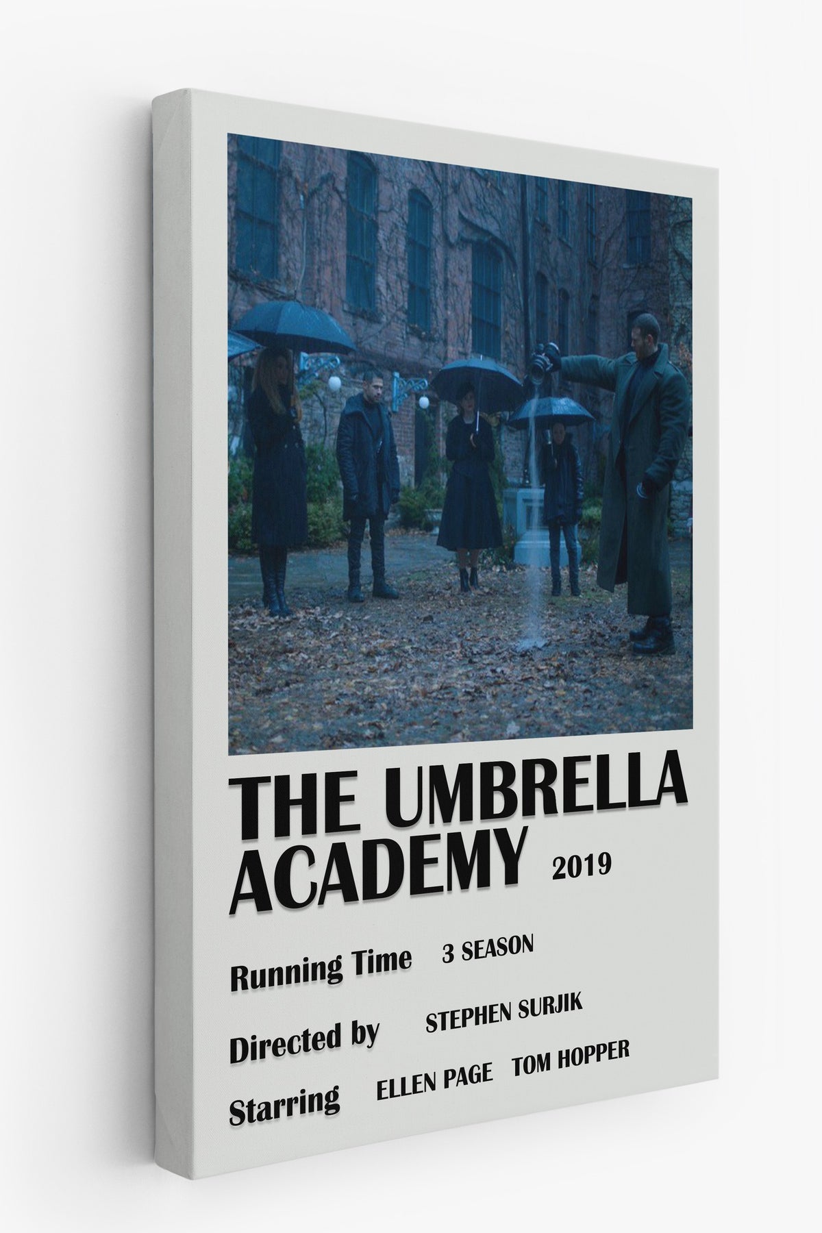 THE UMBRELLA ACADEMY 2019 Film Kanvas Tablo