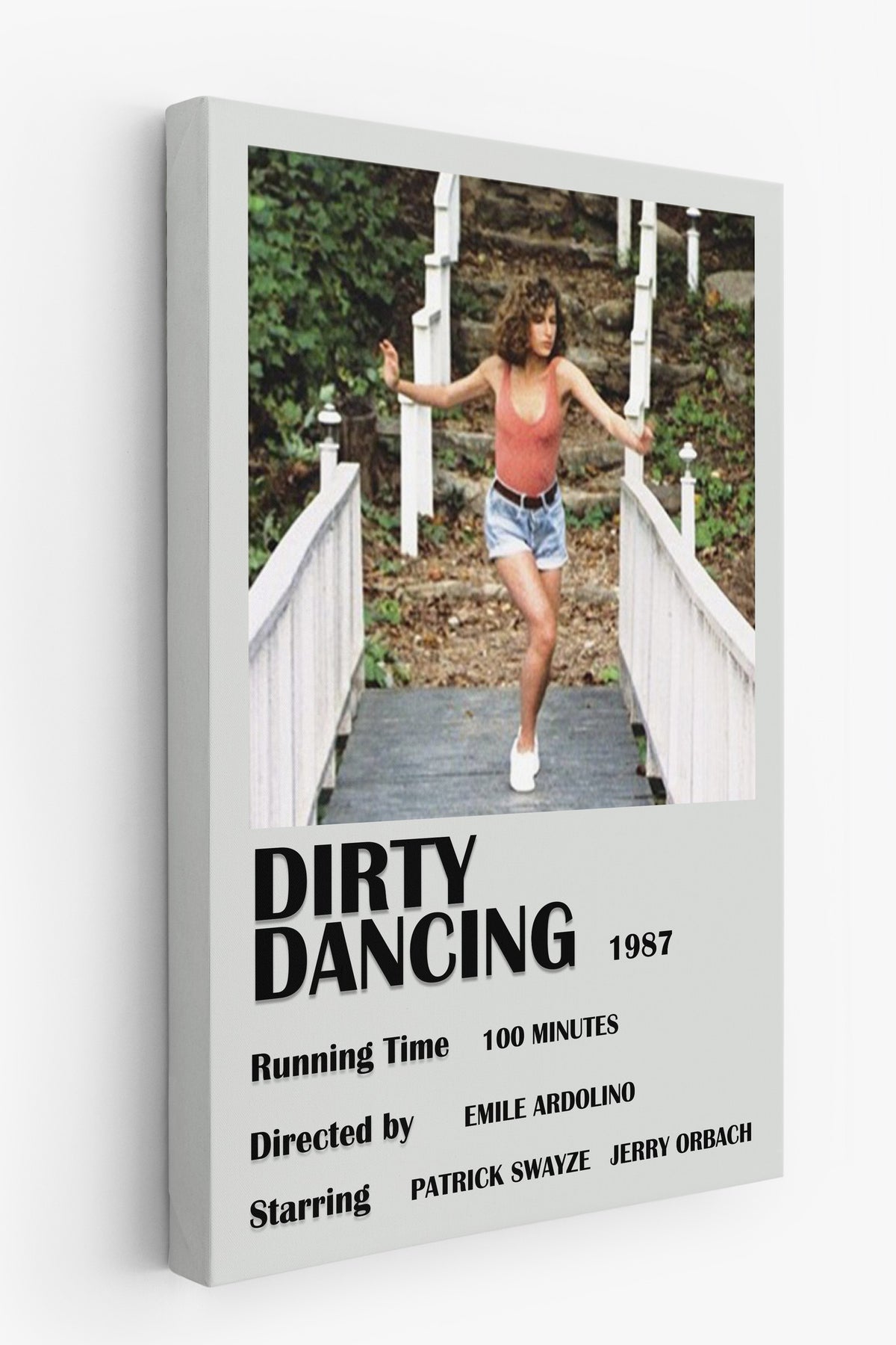 DIRTY DANCING 1987 Film Kanvas Tablo