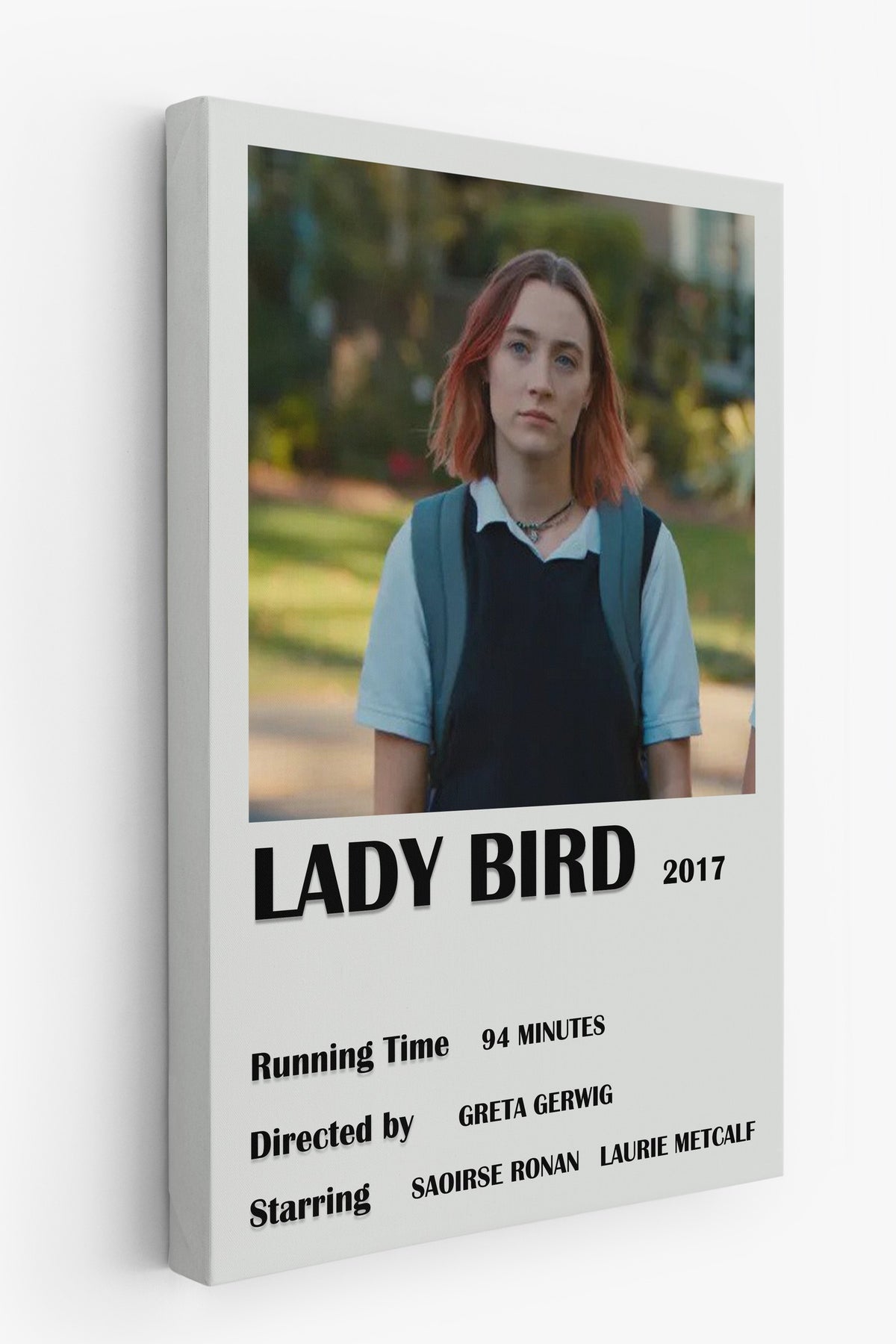 Lady Bird Film Kanvas Tablo