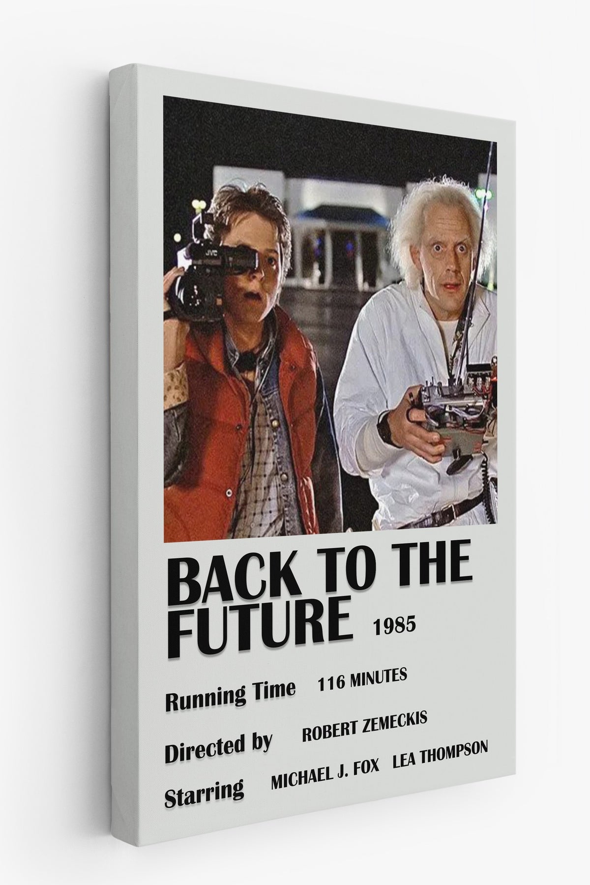 BACK TO THE FUTURE Film Kanvas Tablo