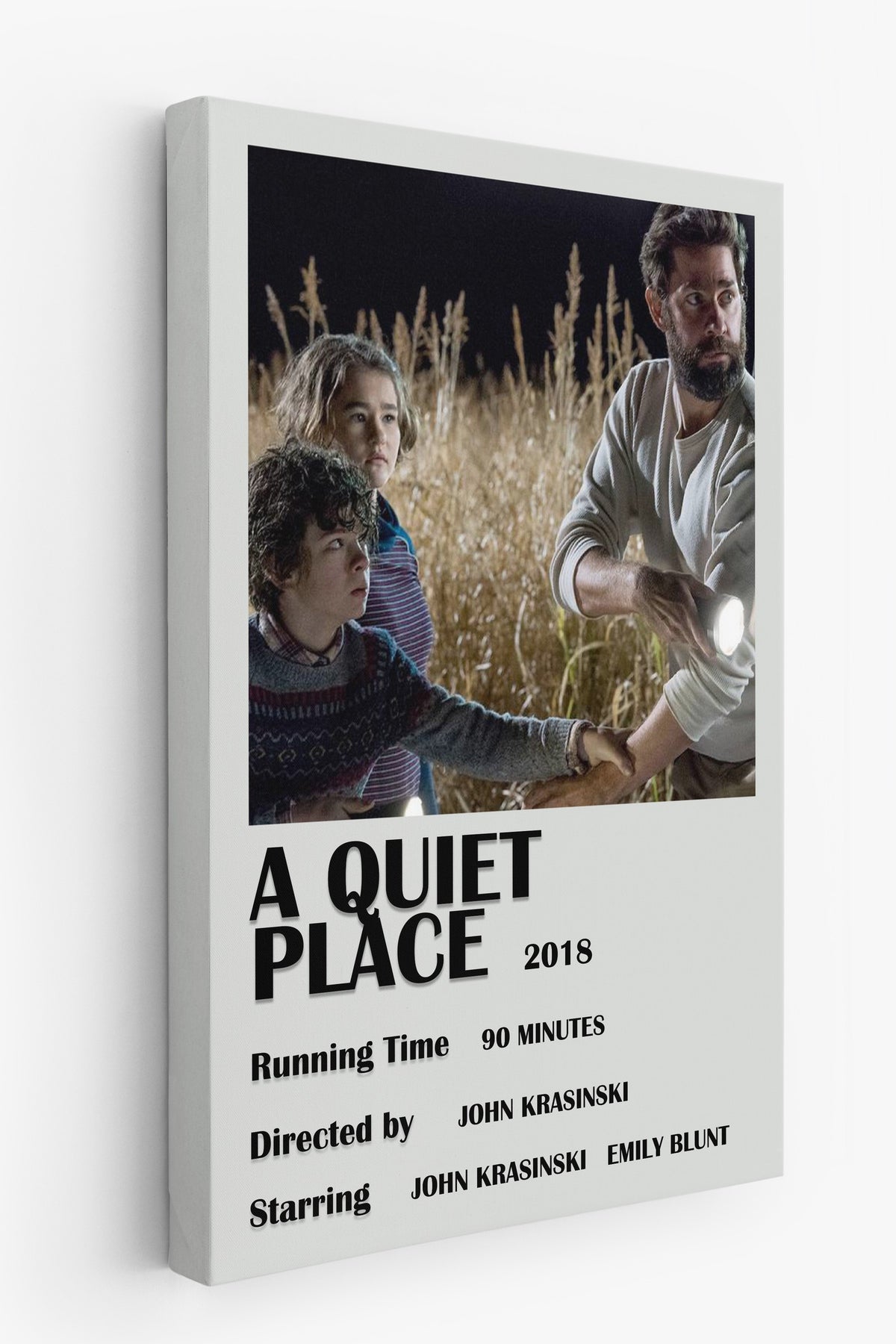 A QUIET PLACE Film Kanvas Tablo
